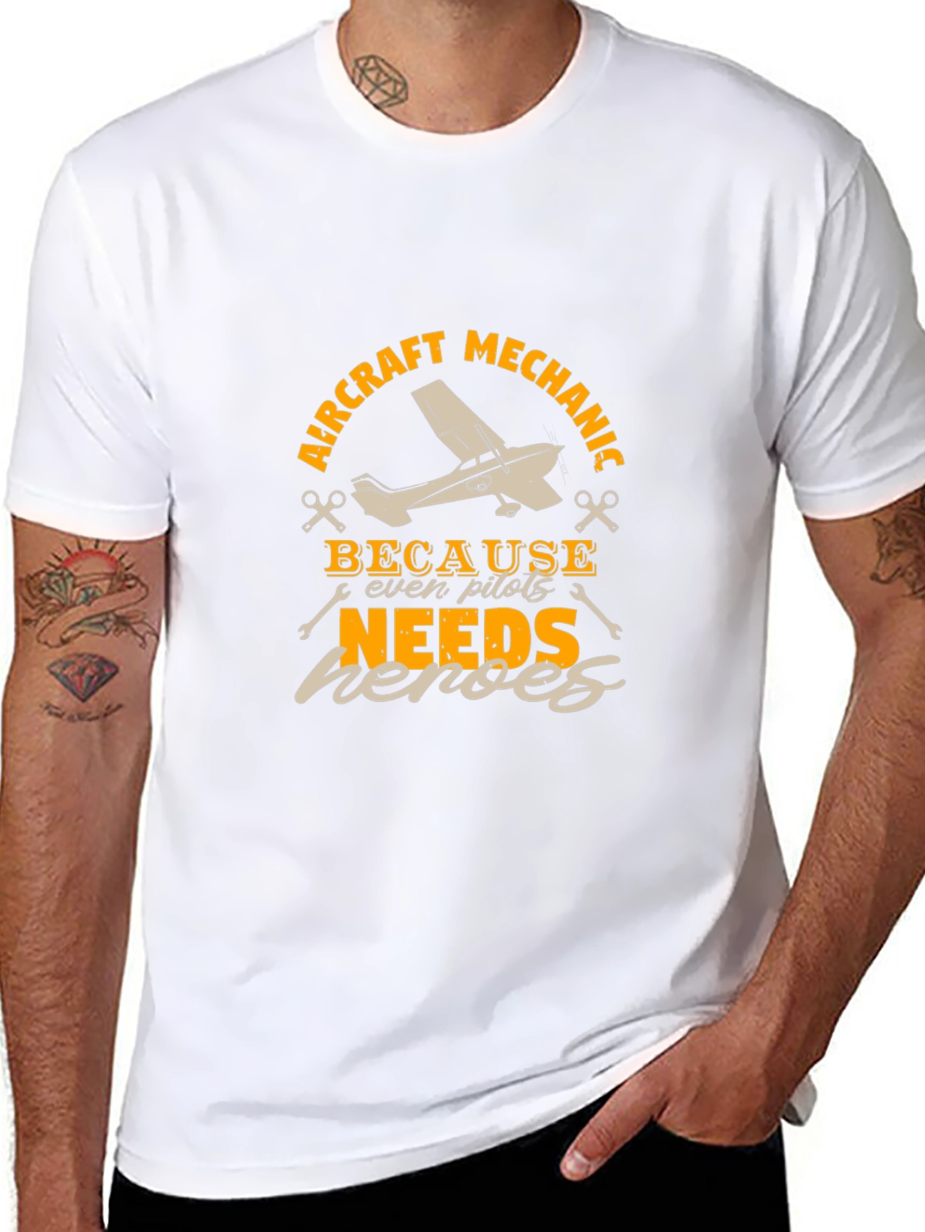 Aircraft Mechanic Hero T-Shirt