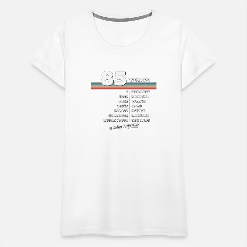 85th Birthday Vintage 85 Years Old Retro 1020