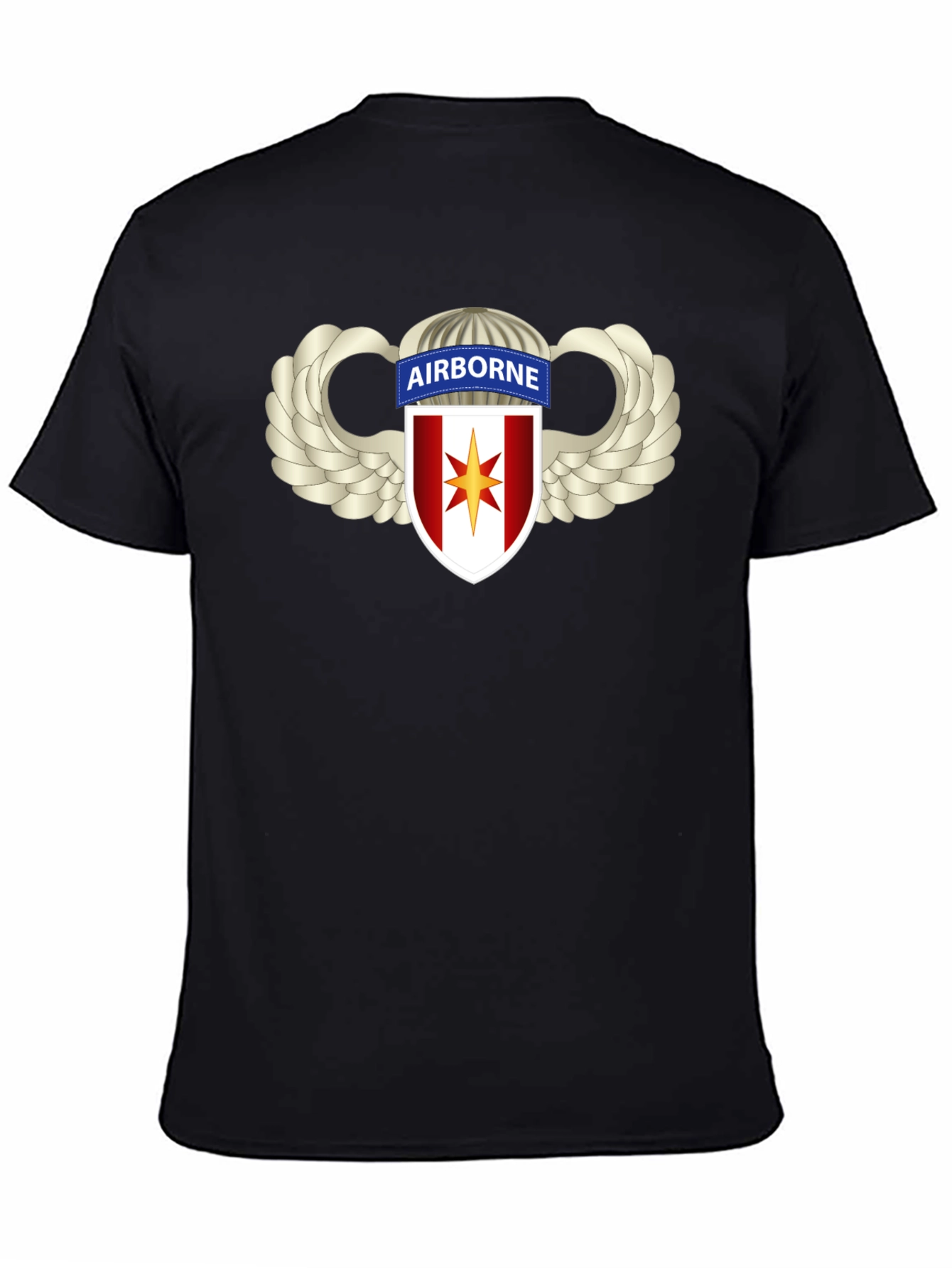Airborne Paratrooper Wings T-Shirt - Military Pride