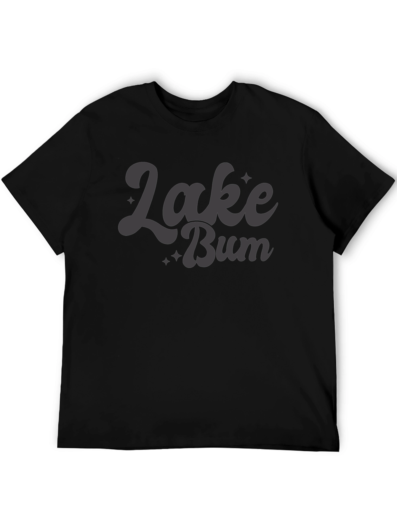 Lake Bum Graphic Tee - Relaxed Fit Cotton T-Shirt