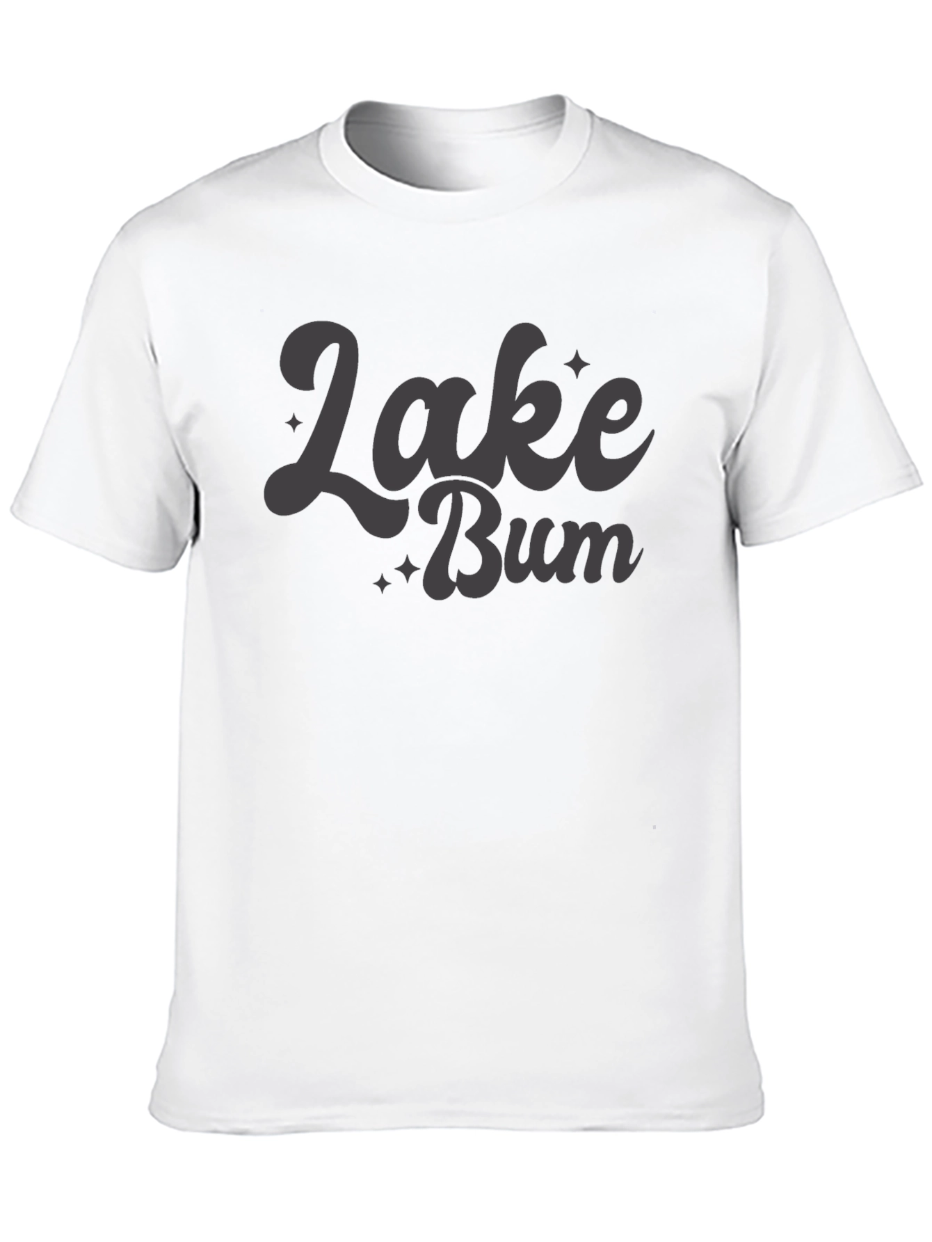 Lake Bum Graphic Tee - Relaxed Fit Cotton T-Shirt