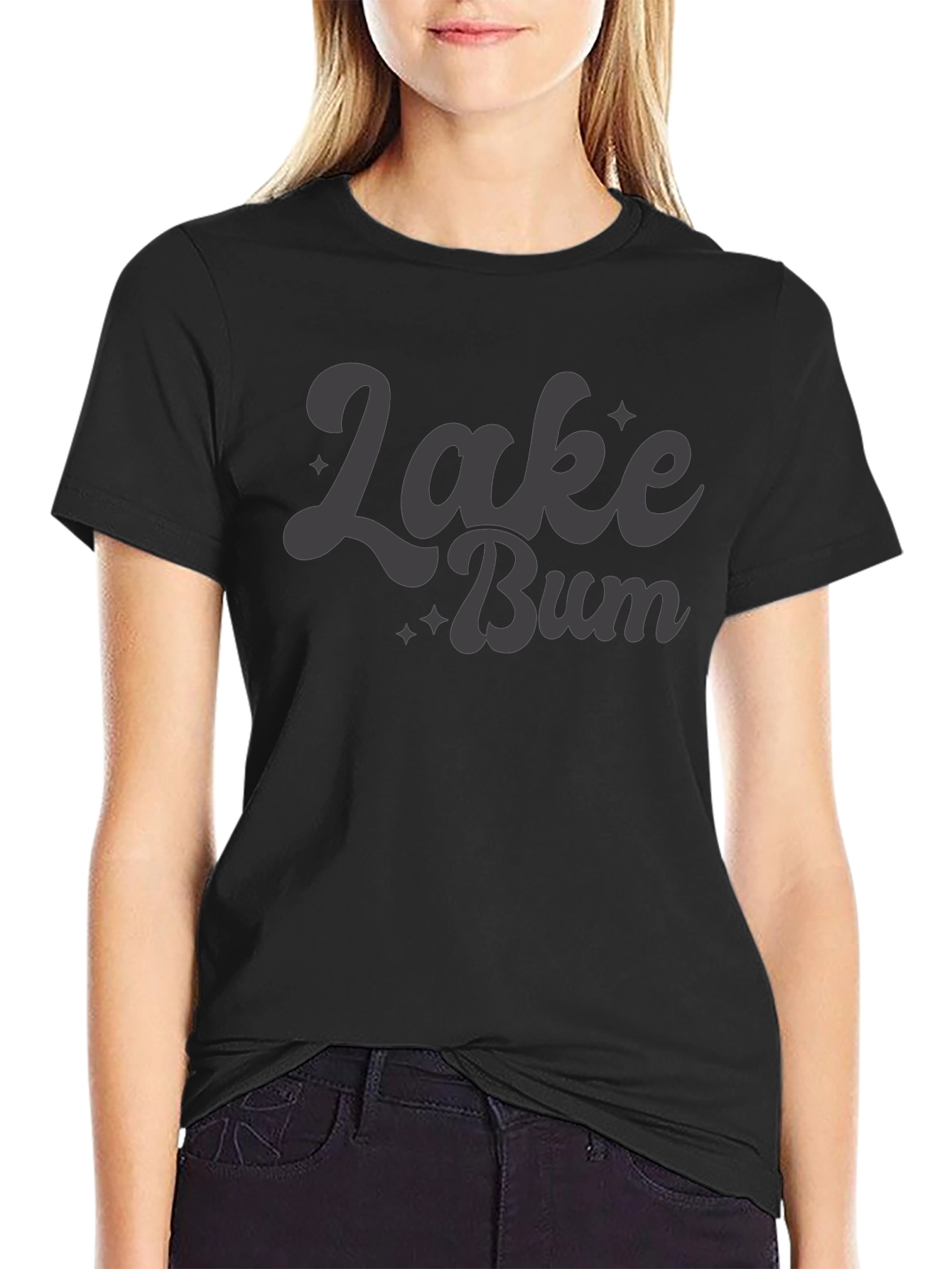 Lake Bum Graphic Tee - Relaxed Fit Cotton T-Shirt