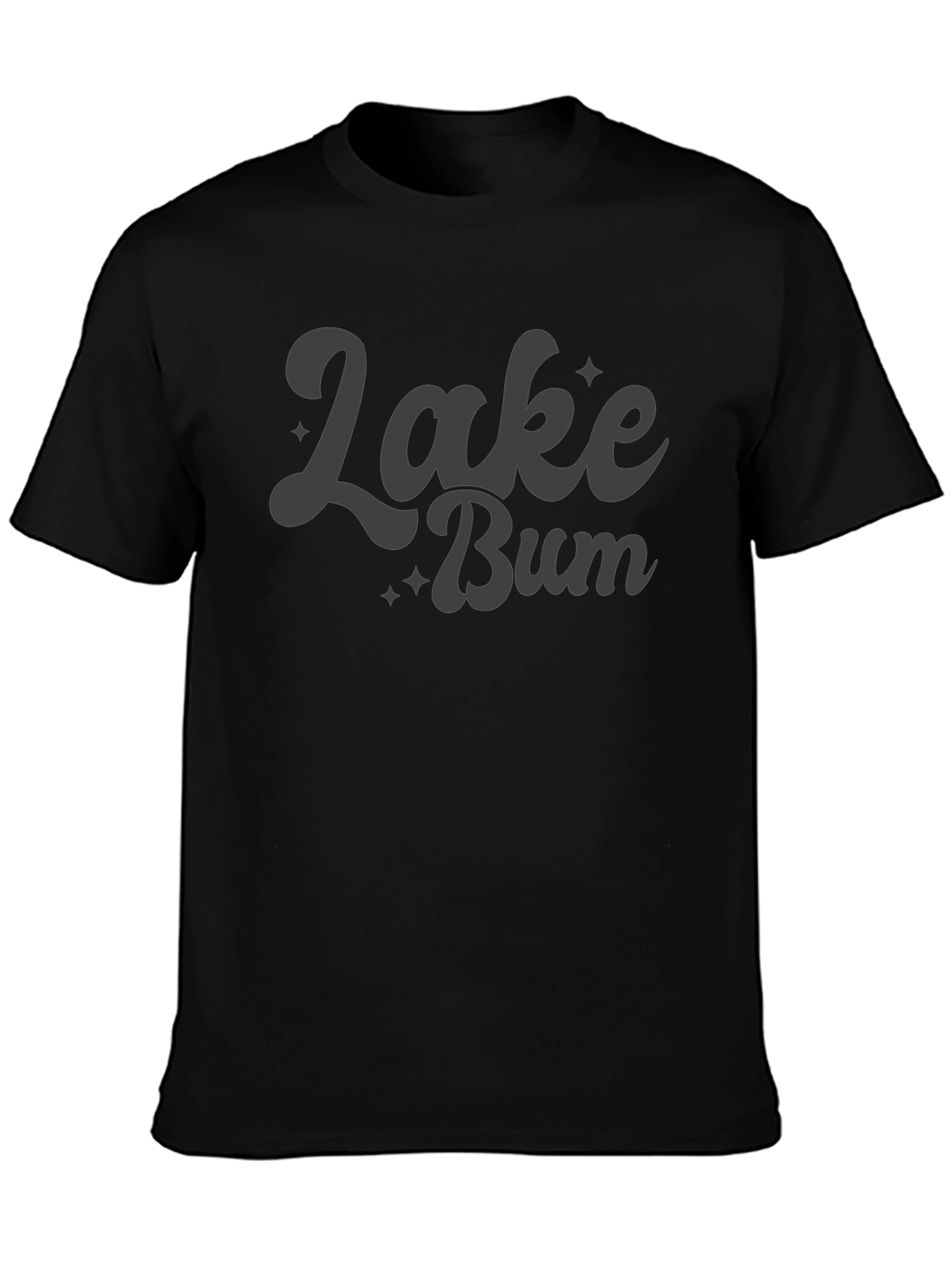 Lake Bum Graphic Tee - Relaxed Fit Cotton T-Shirt