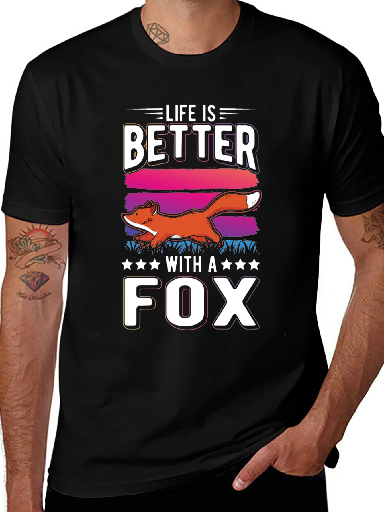 Life is Better with a Fox T-Shirt