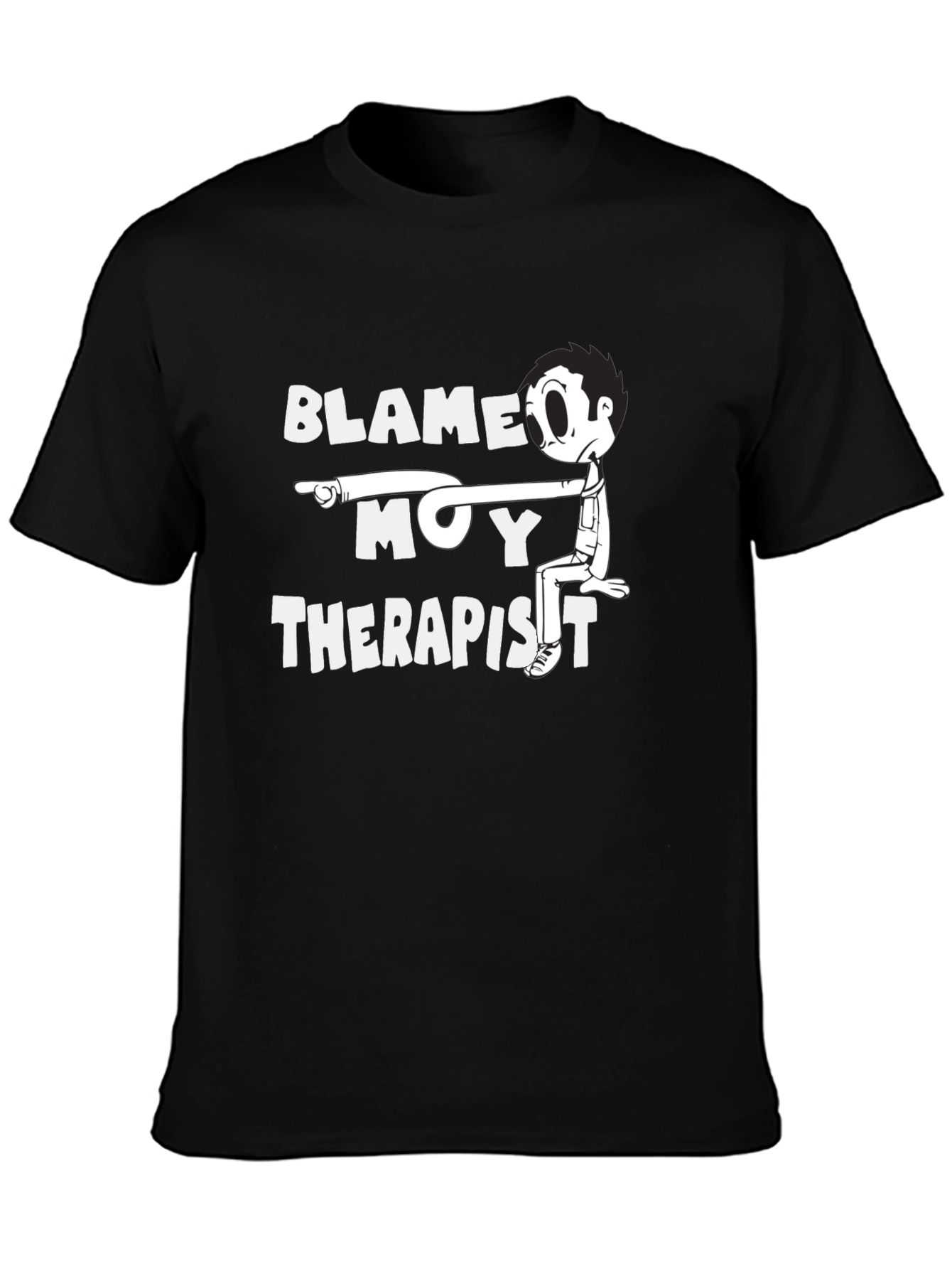 Blame My Therapist Graphic T-Shirt