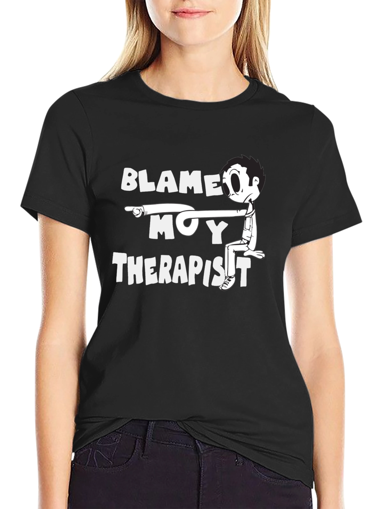 Blame My Therapist Graphic T-Shirt
