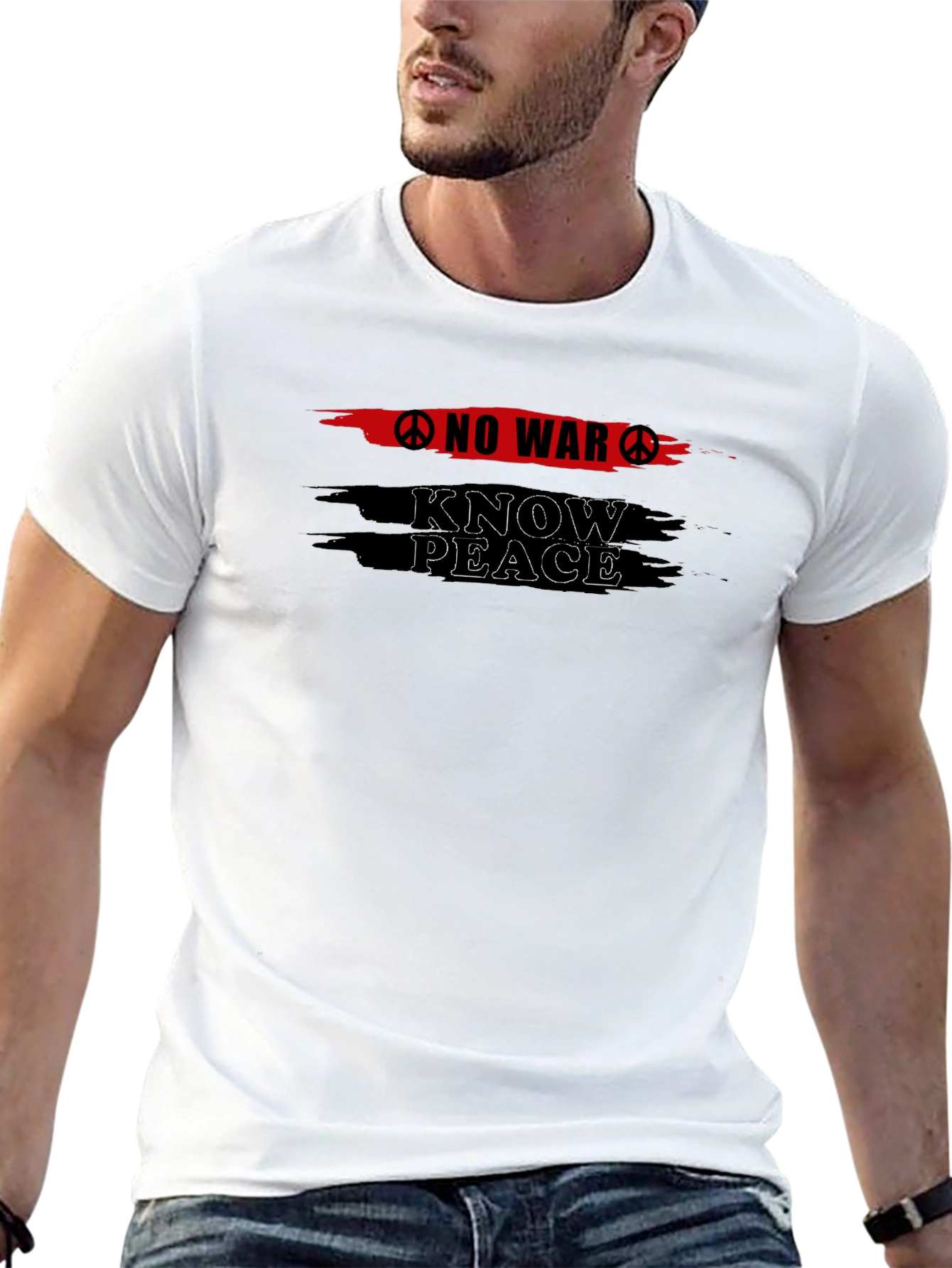 No War Know Peace Graphic Tee
