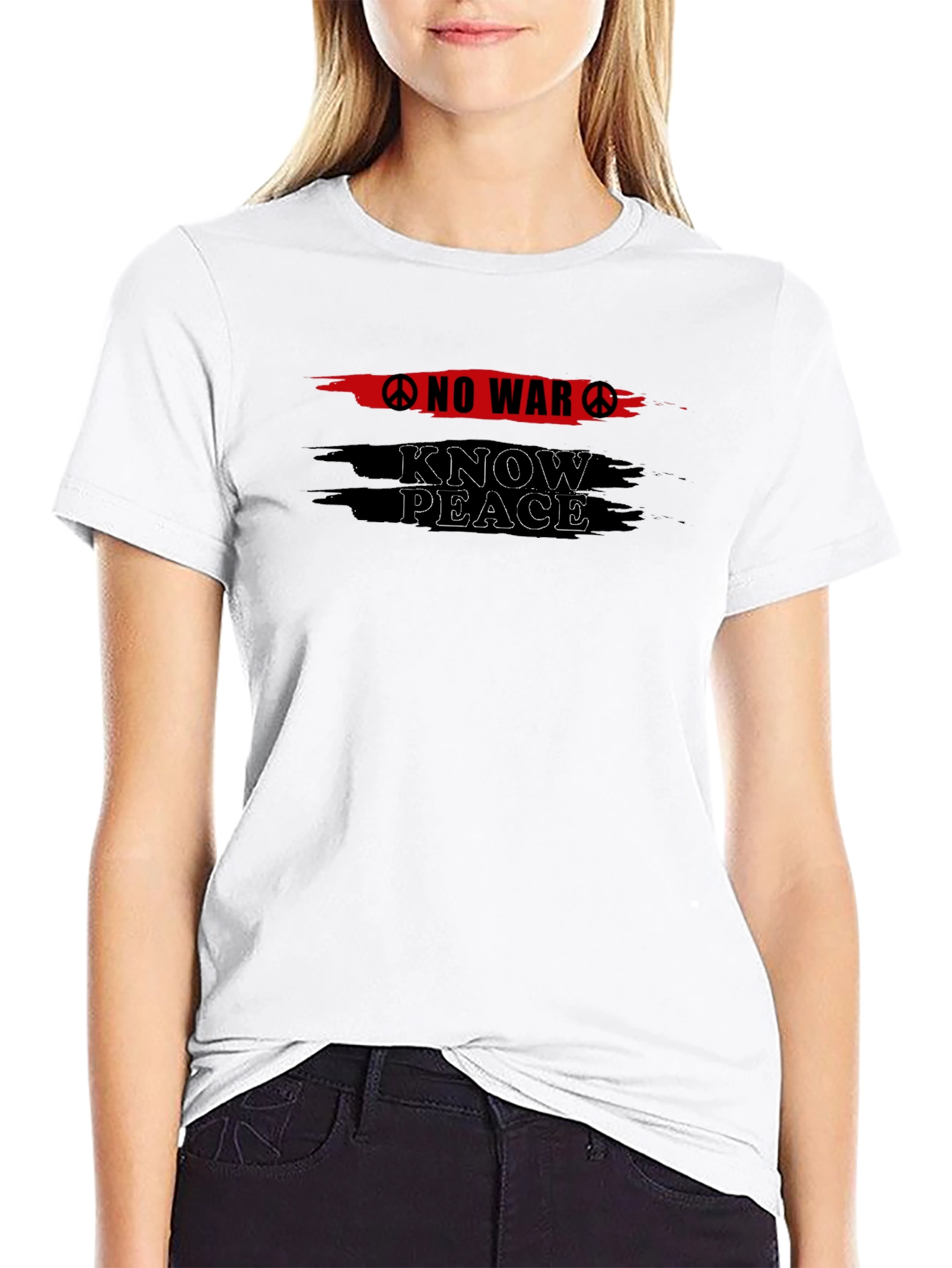 No War Know Peace Graphic Tee