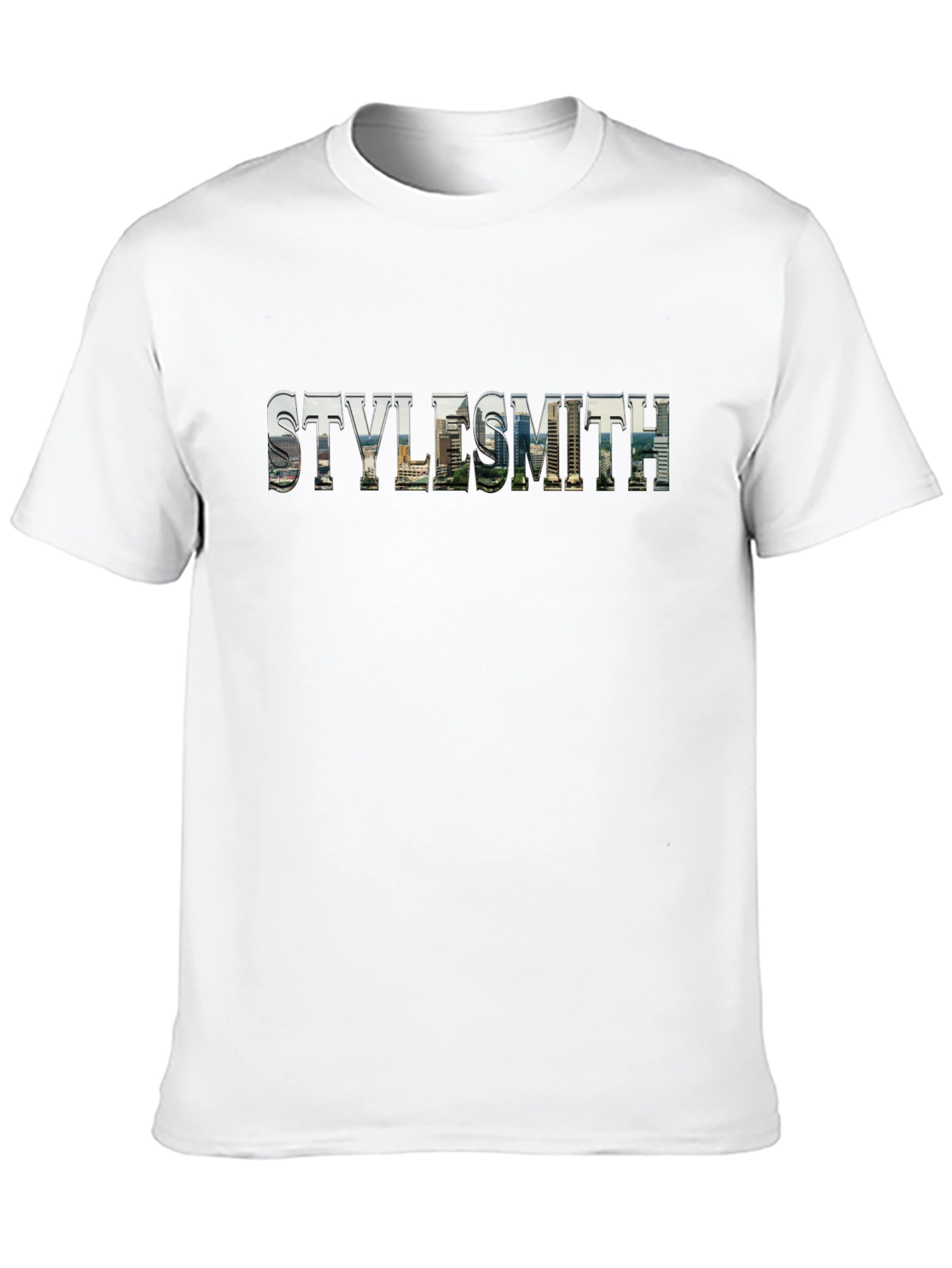 Stylesmith Cityscape Graphic Tee - Urban Black