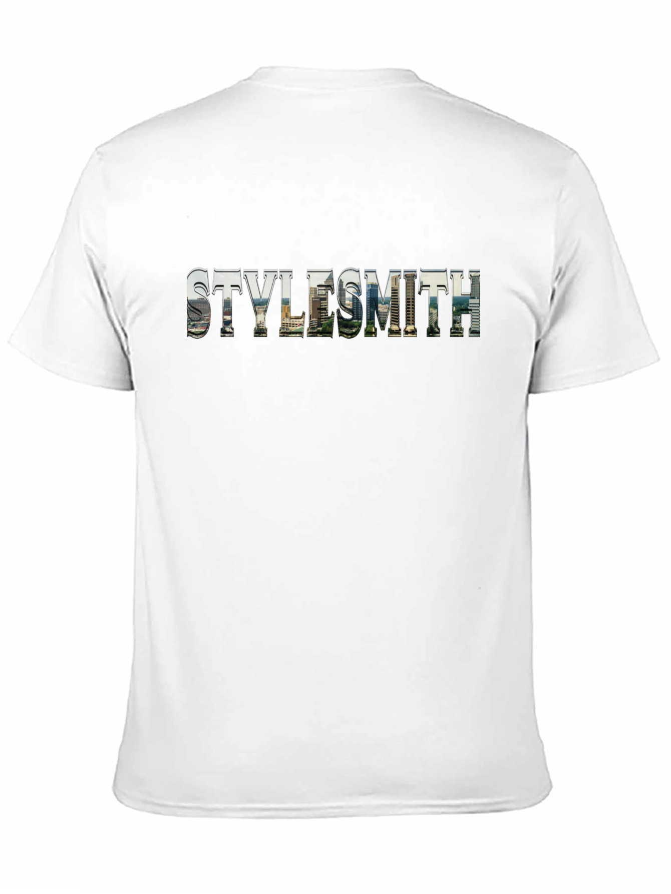 Stylesmith Cityscape Graphic Tee - Urban Black