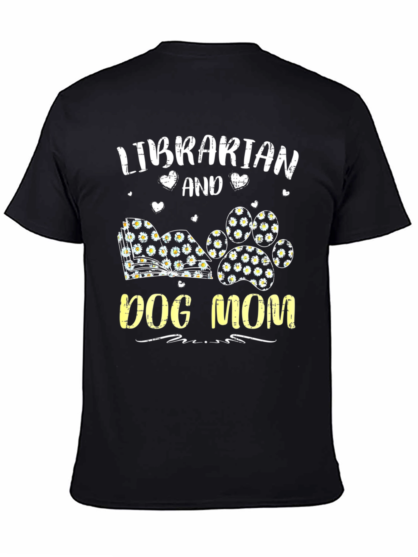 Librarian Dog Mom T-Shirt