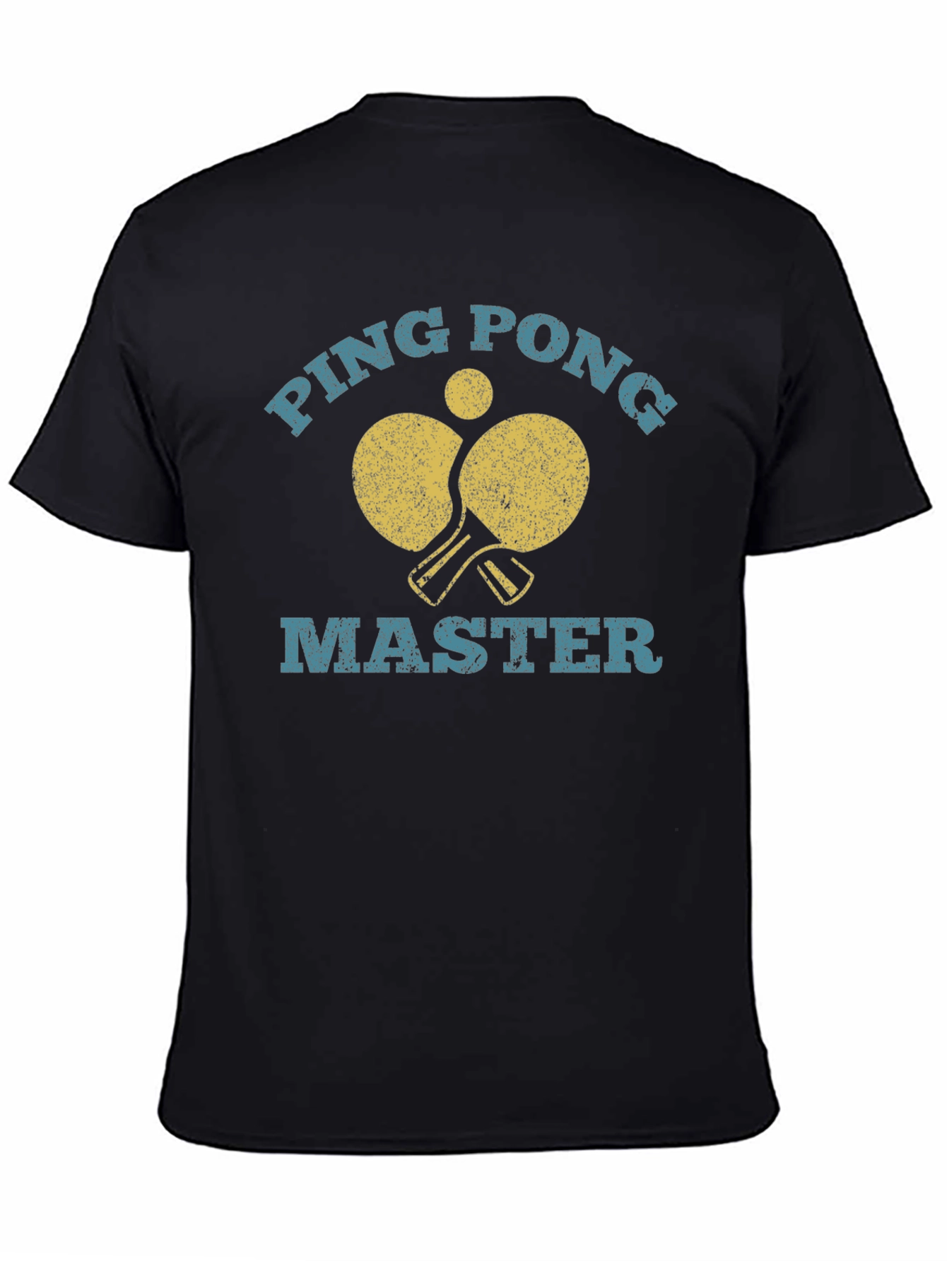 Ping Pong Master Black T-Shirt