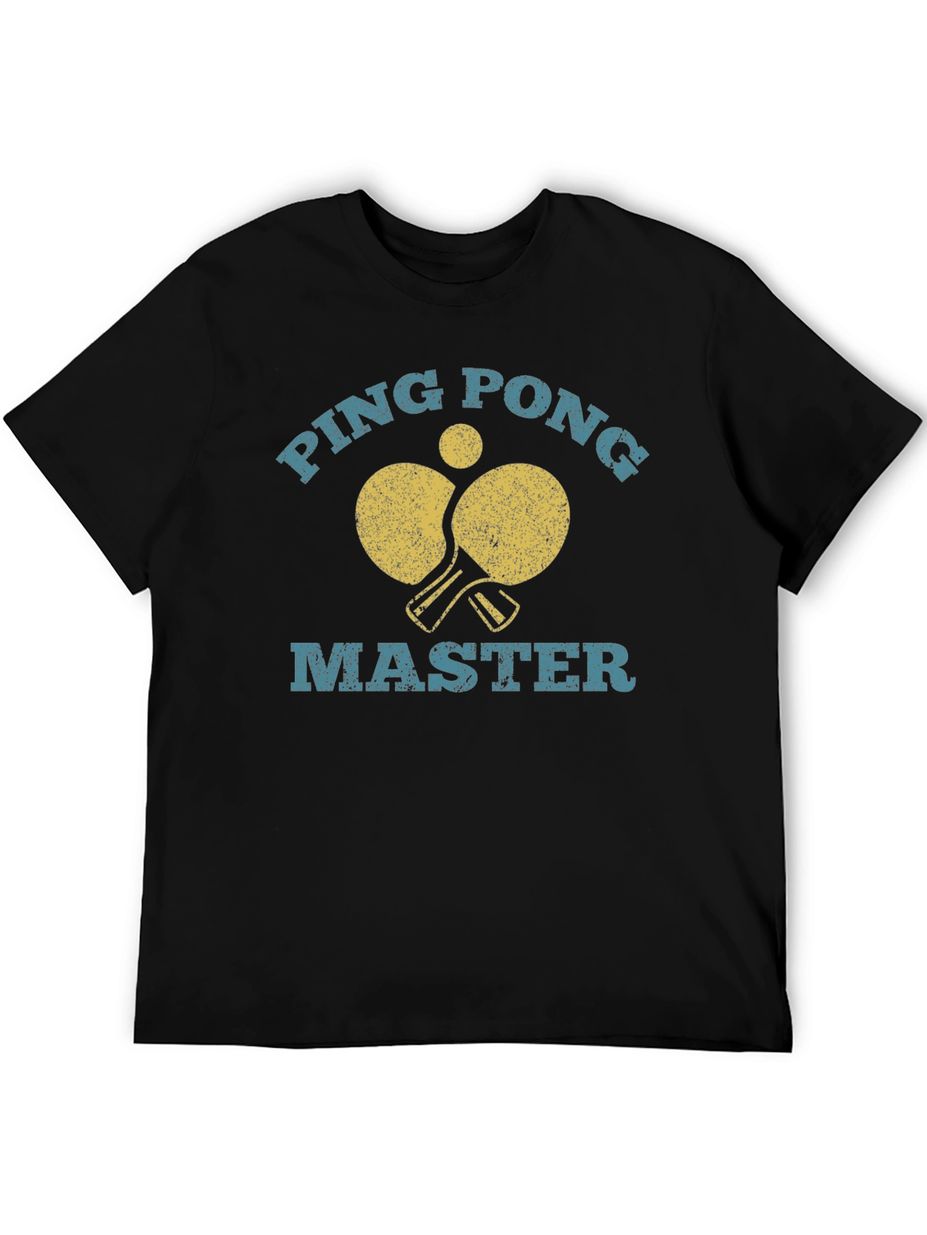 Ping Pong Master Black T-Shirt