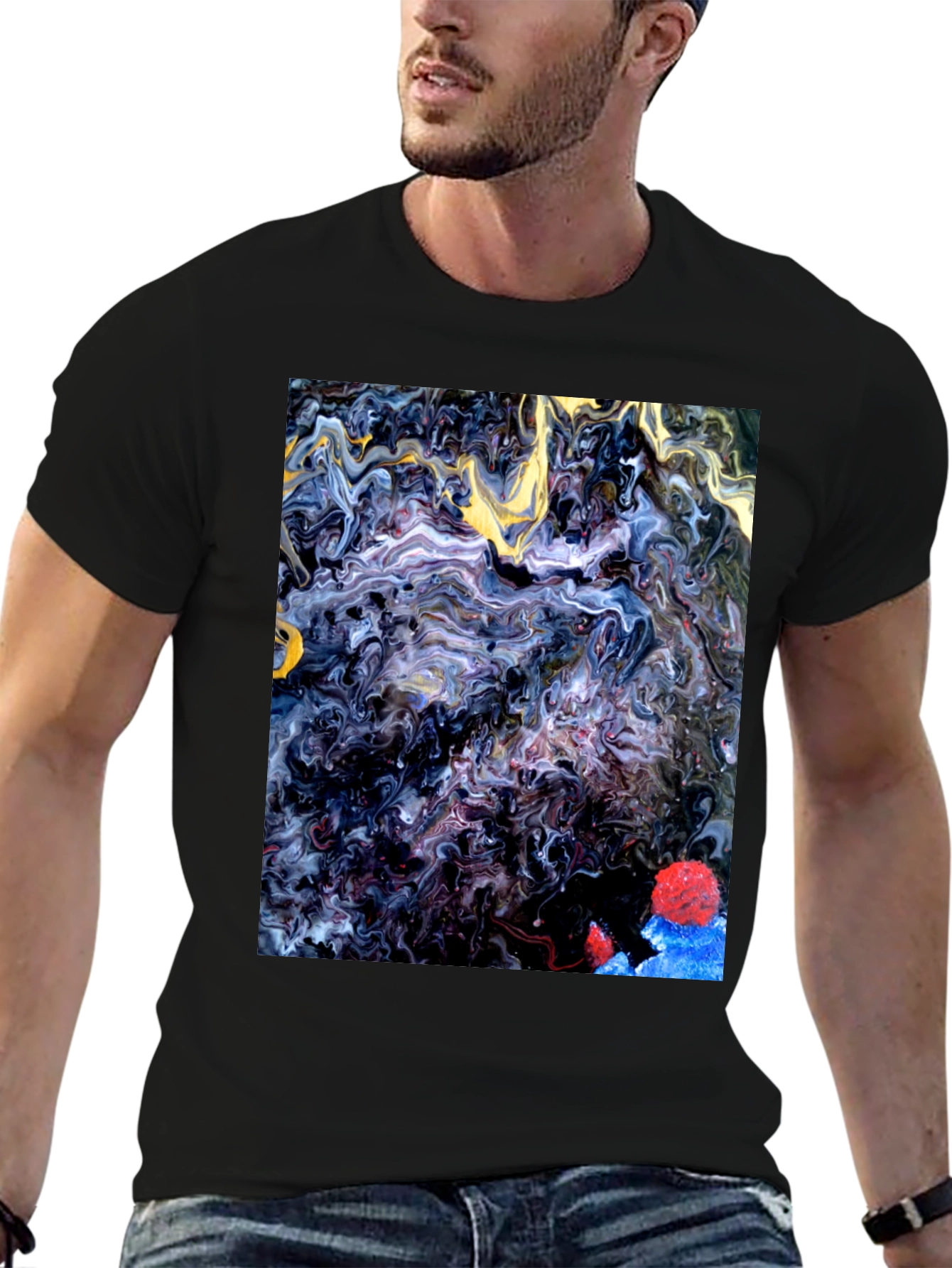 Abstract Art T-Shirt - Modern Graphic Tee