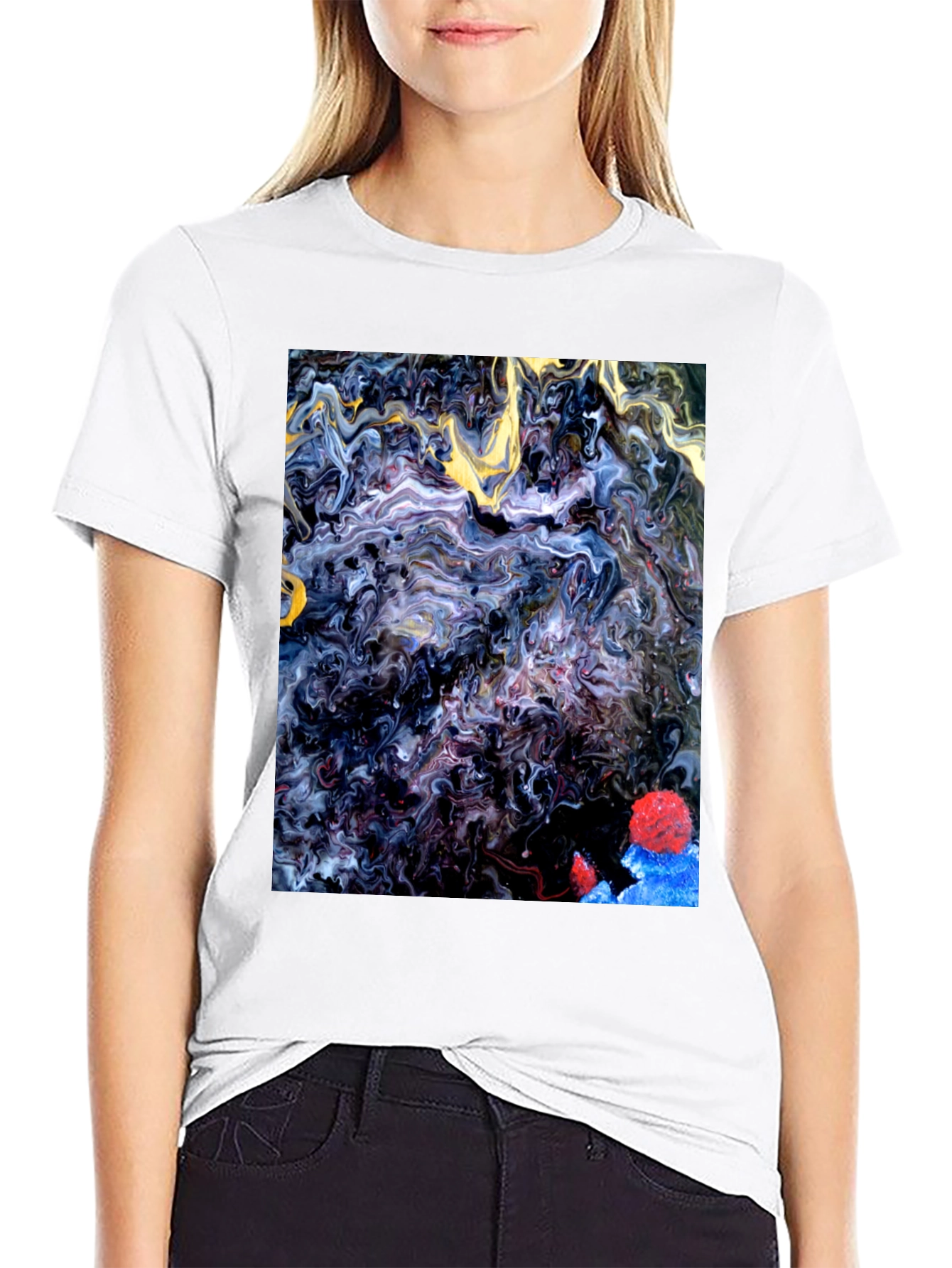 Abstract Art T-Shirt - Modern Graphic Tee