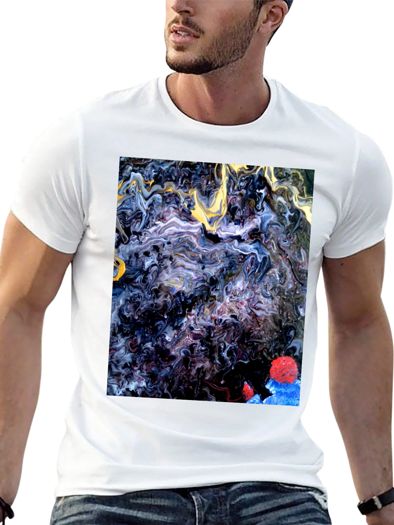 Abstract Art T-Shirt - Modern Graphic Tee
