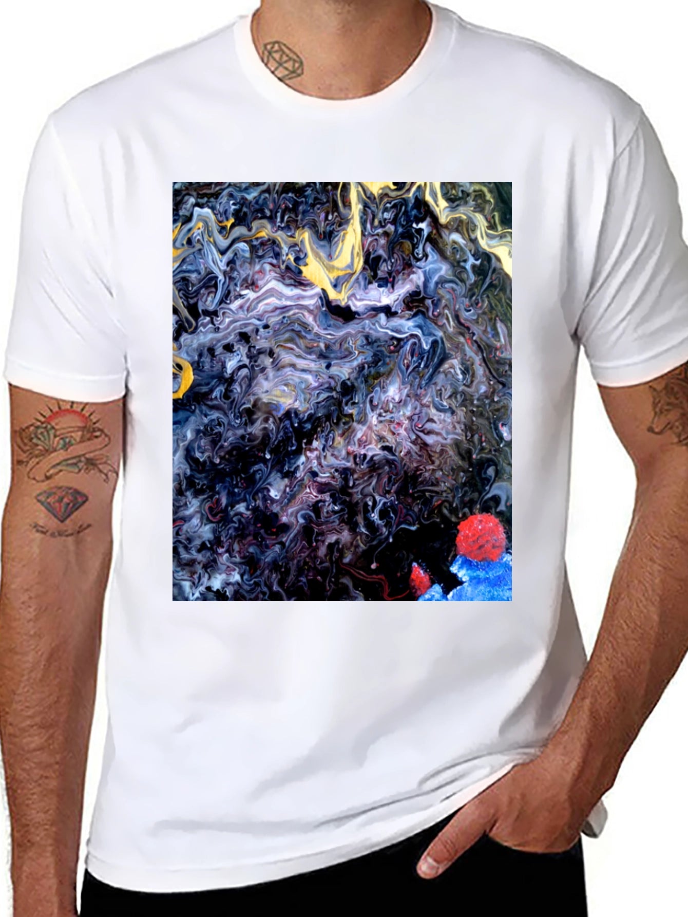Abstract Art T-Shirt - Modern Graphic Tee
