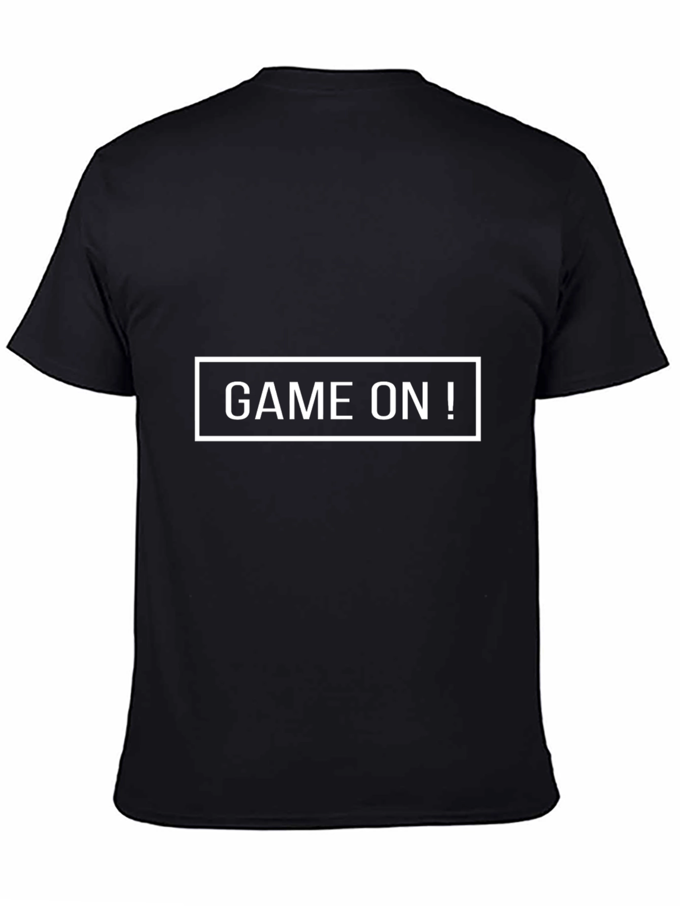 Game On Black T-Shirt - Gamer Style