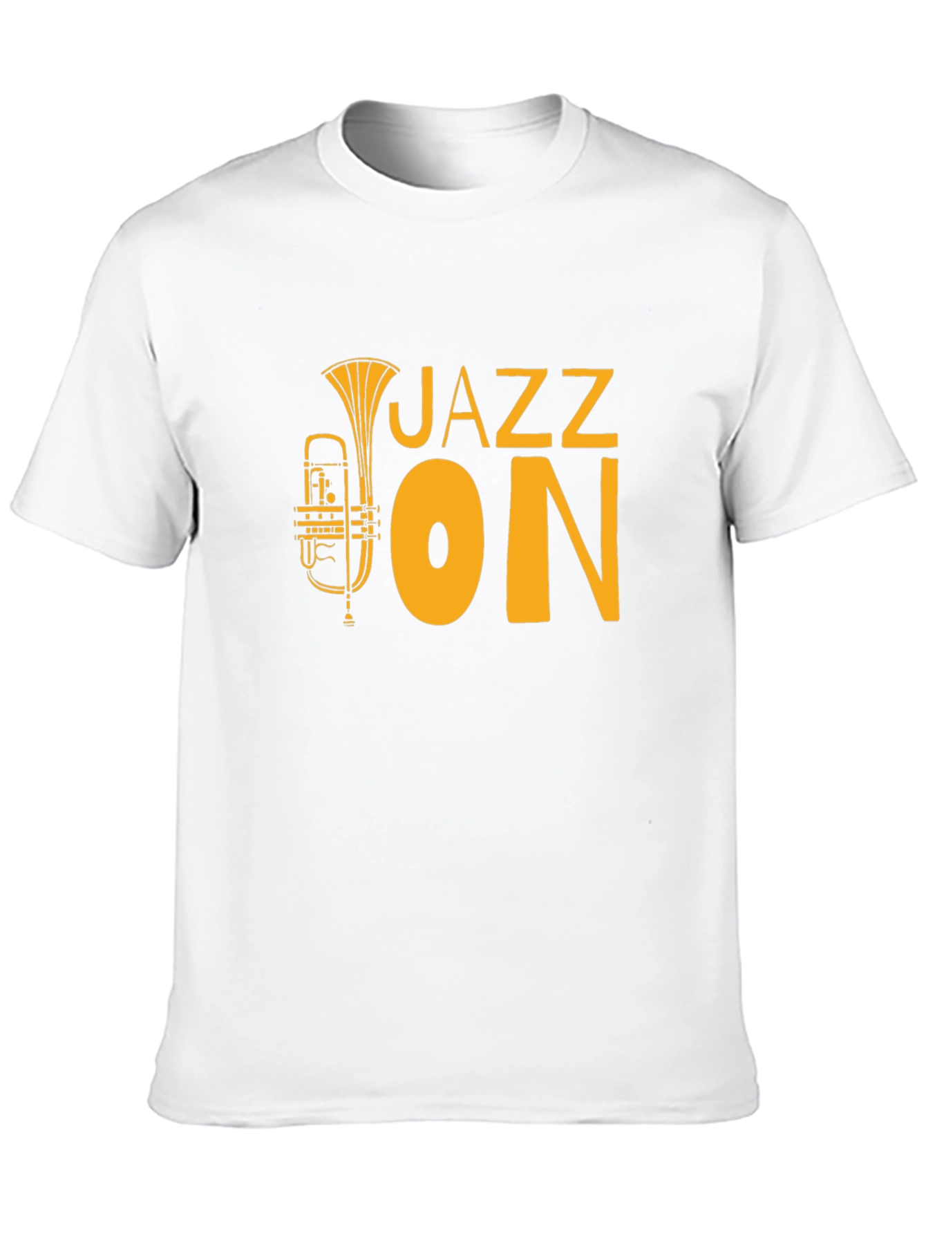 Jazz On T-Shirt - Stylish Music Lover Tee