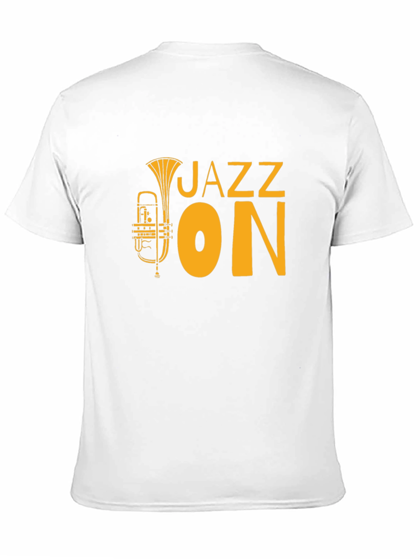 Jazz On T-Shirt - Stylish Music Lover Tee