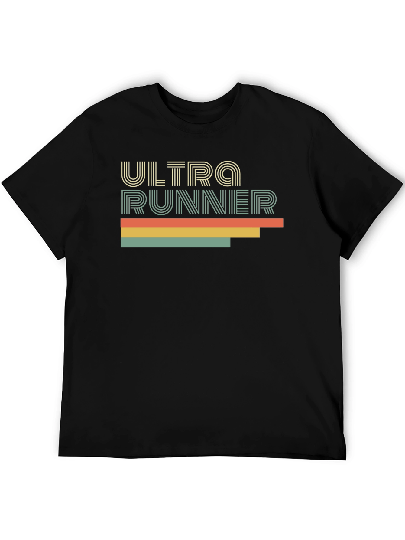 Ultra Runner Graphic Tee - Black Running Shirt