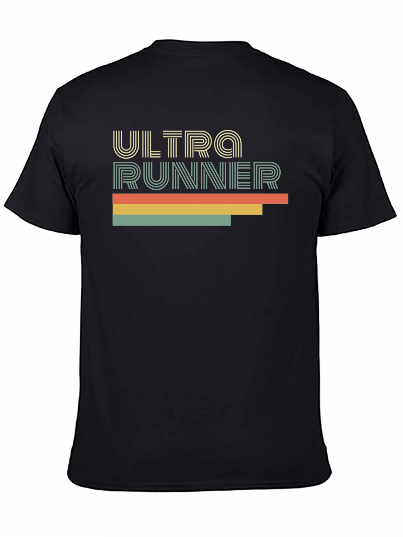 Ultra Runner Graphic Tee - Black Running Shirt