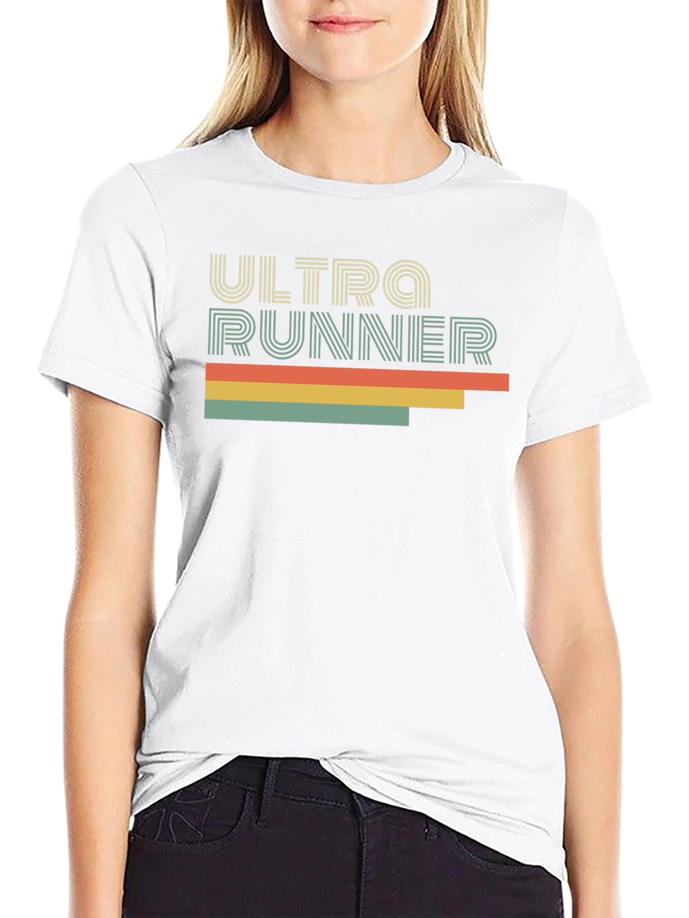 Ultra Runner Graphic Tee - Black Running Shirt