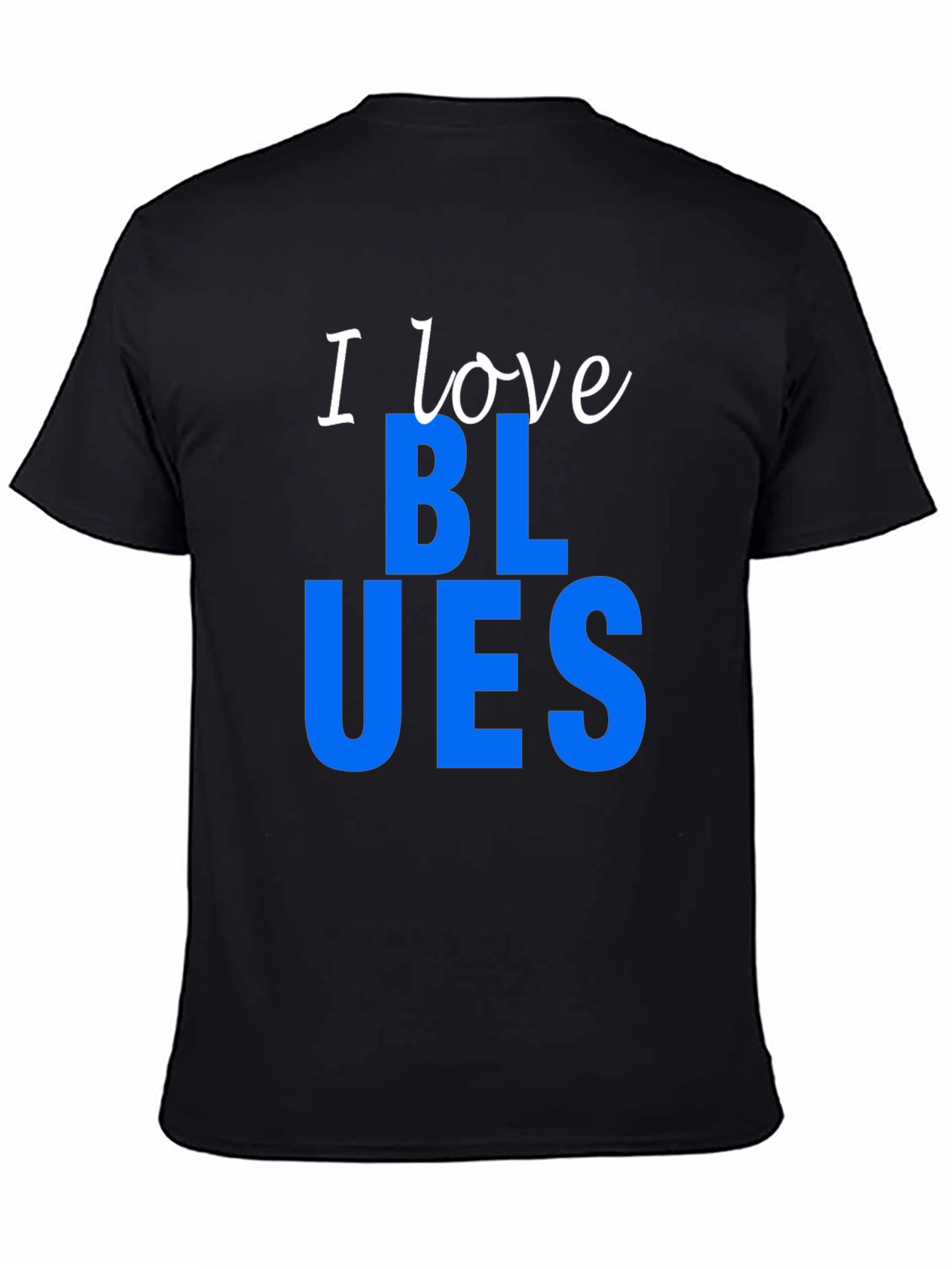 I Love Blues Graphic T-Shirt