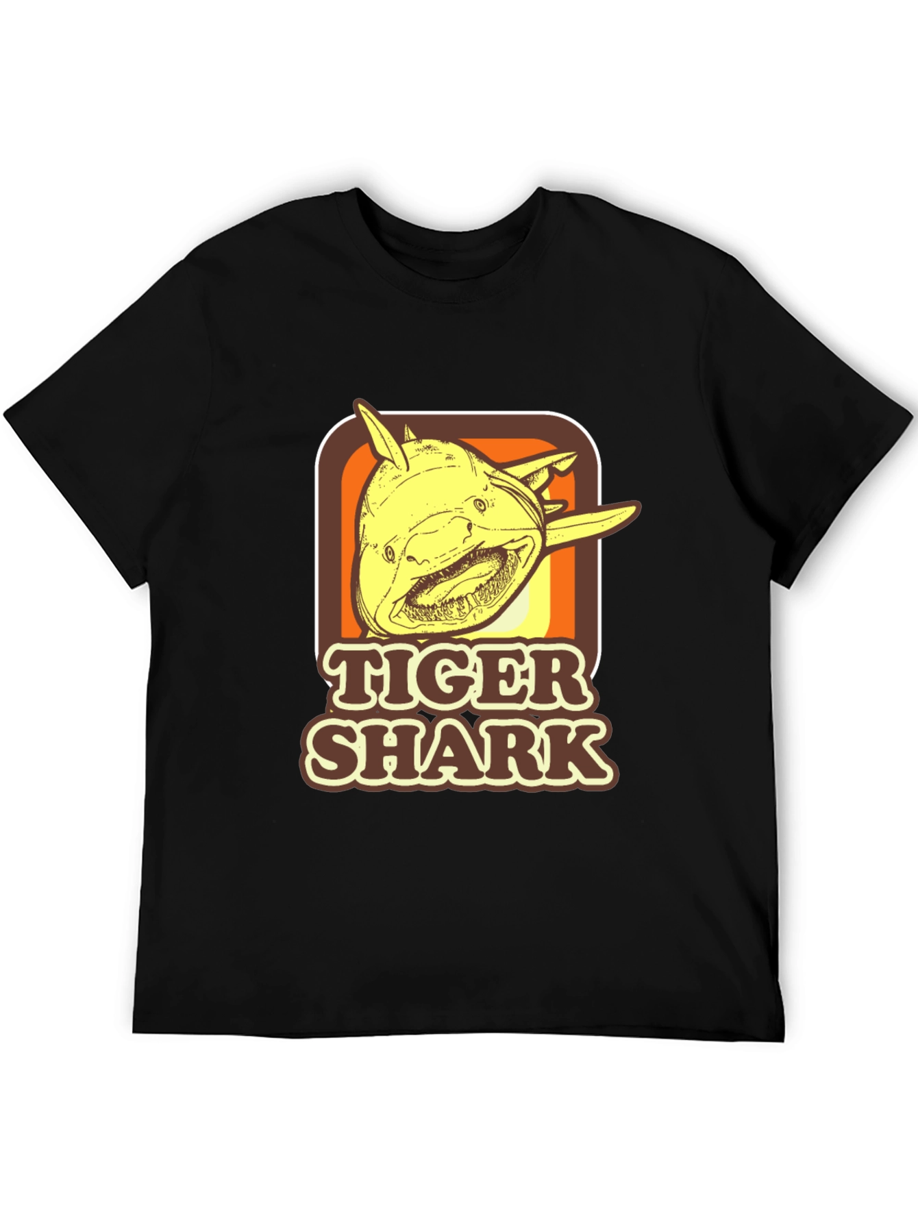 Tiger Shark Retro Graphic T-Shirt