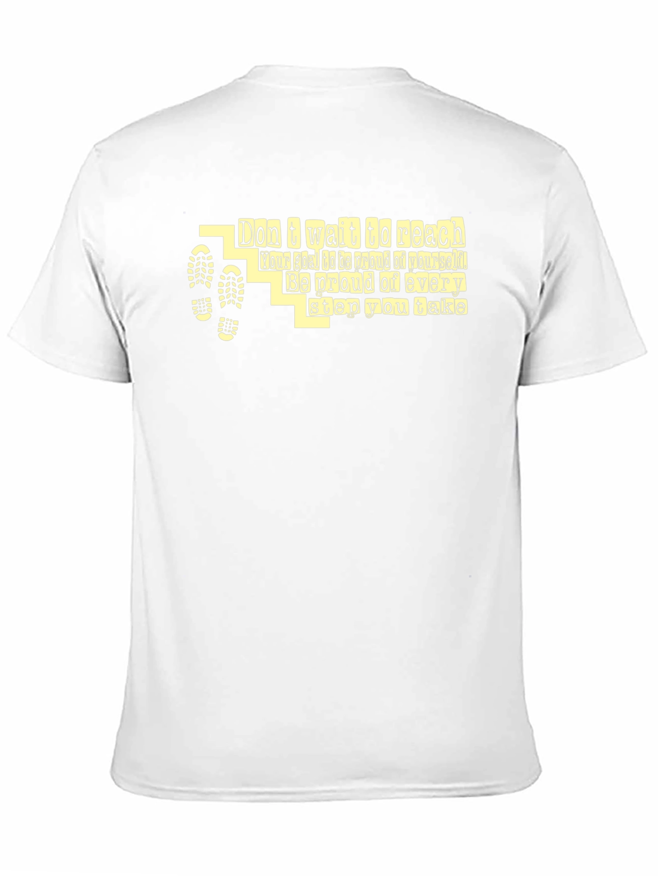 Motivational Graphic T-Shirt - Dont Wait to Reach