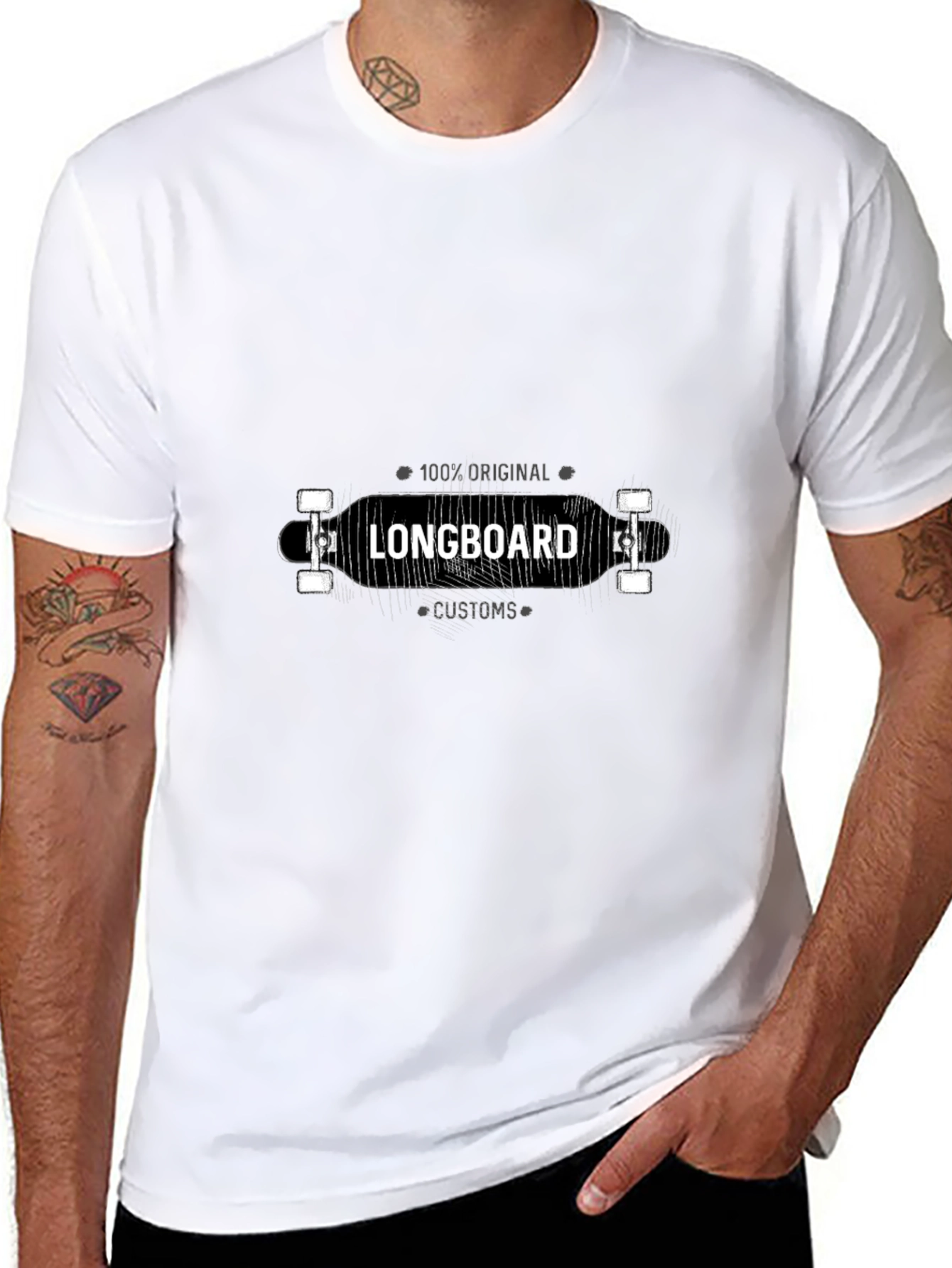 Longboard Original T-Shirt - Custom Design