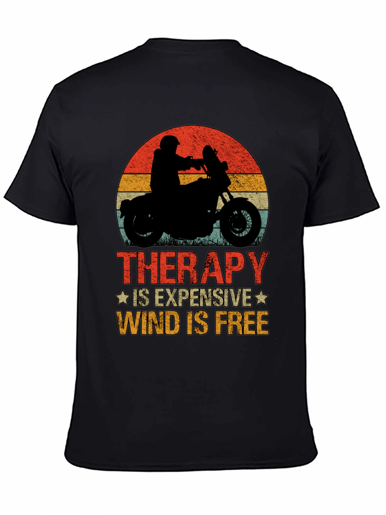 Therapy Wind Free Motorcycle Graphic Tee