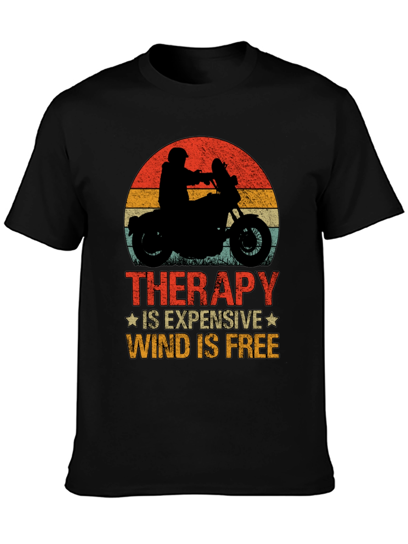 Therapy Wind Free Motorcycle Graphic Tee
