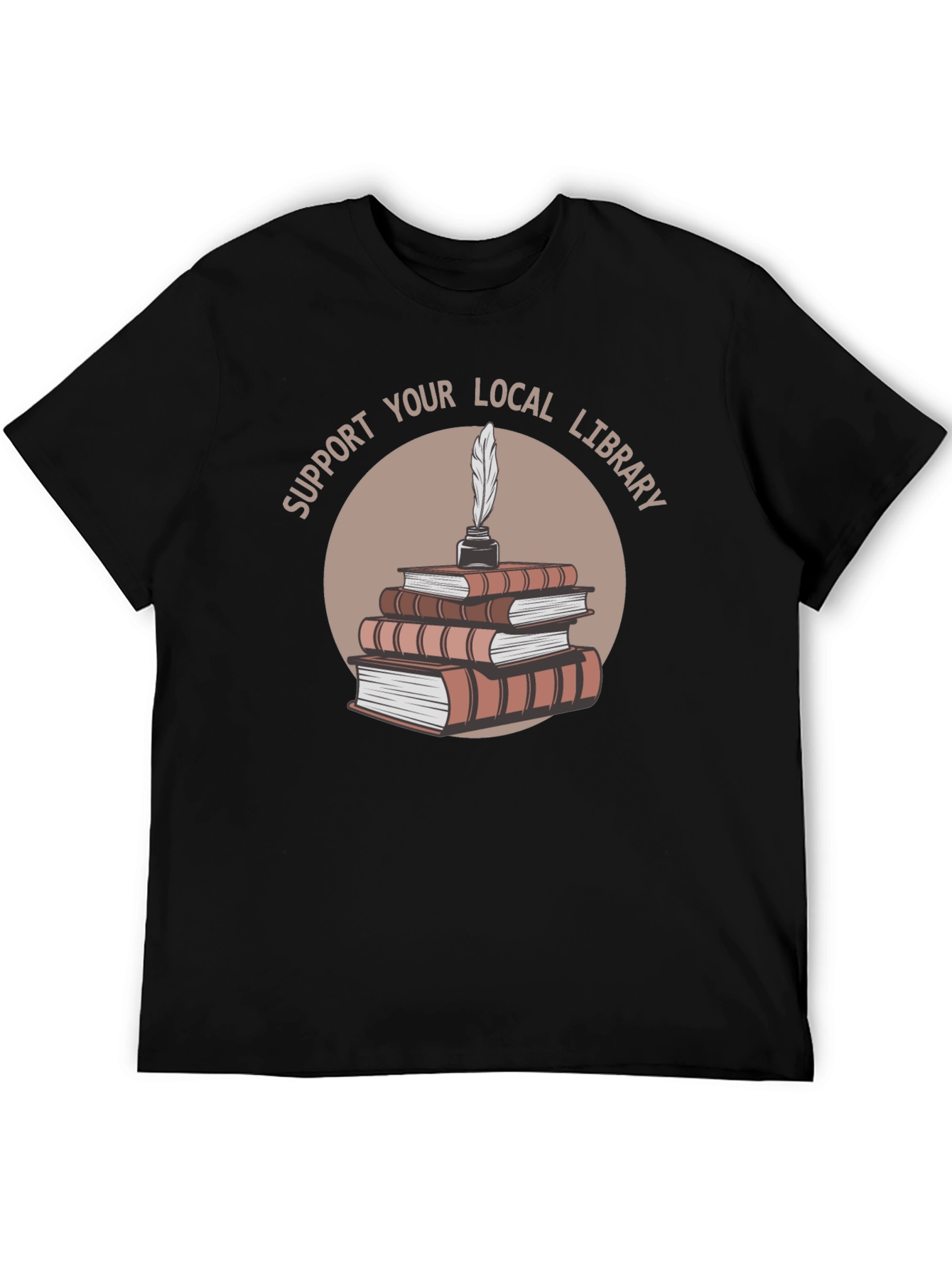 Support Your Local Library Graphic Tee