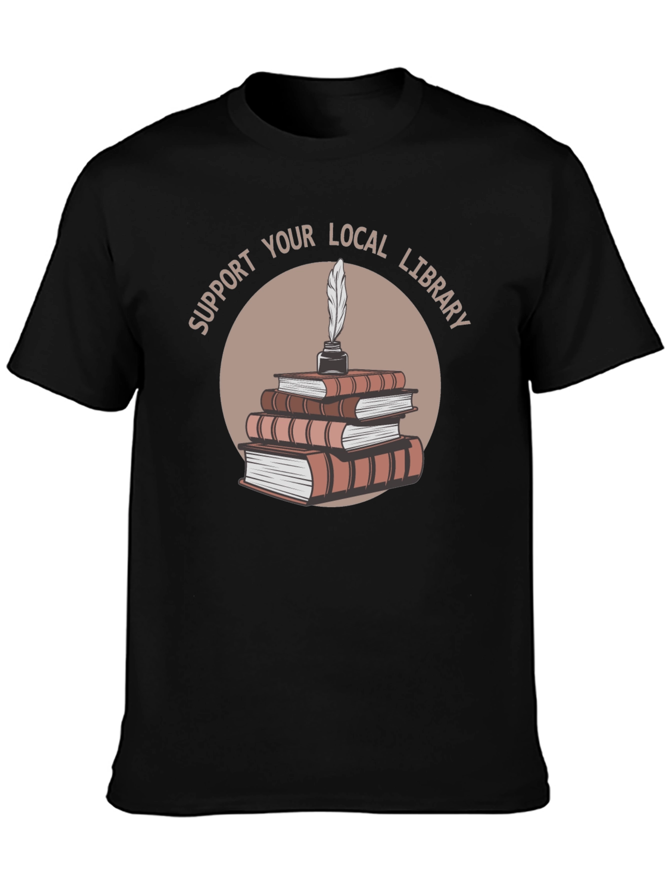 Support Your Local Library Graphic Tee