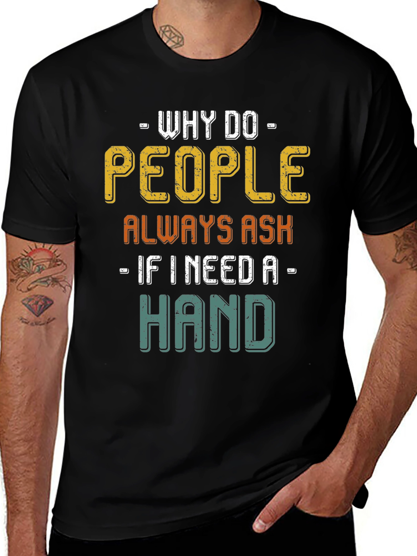 Why Do People Always Ask Mens T-Shirt