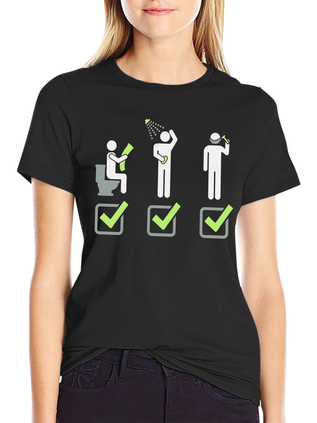 Funny Daily Routine T-Shirt