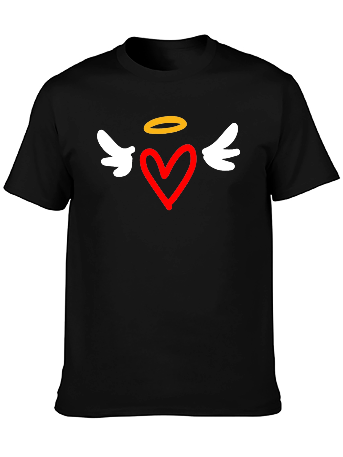 Heart Angel T-Shirt - Stylish Graphic Tee
