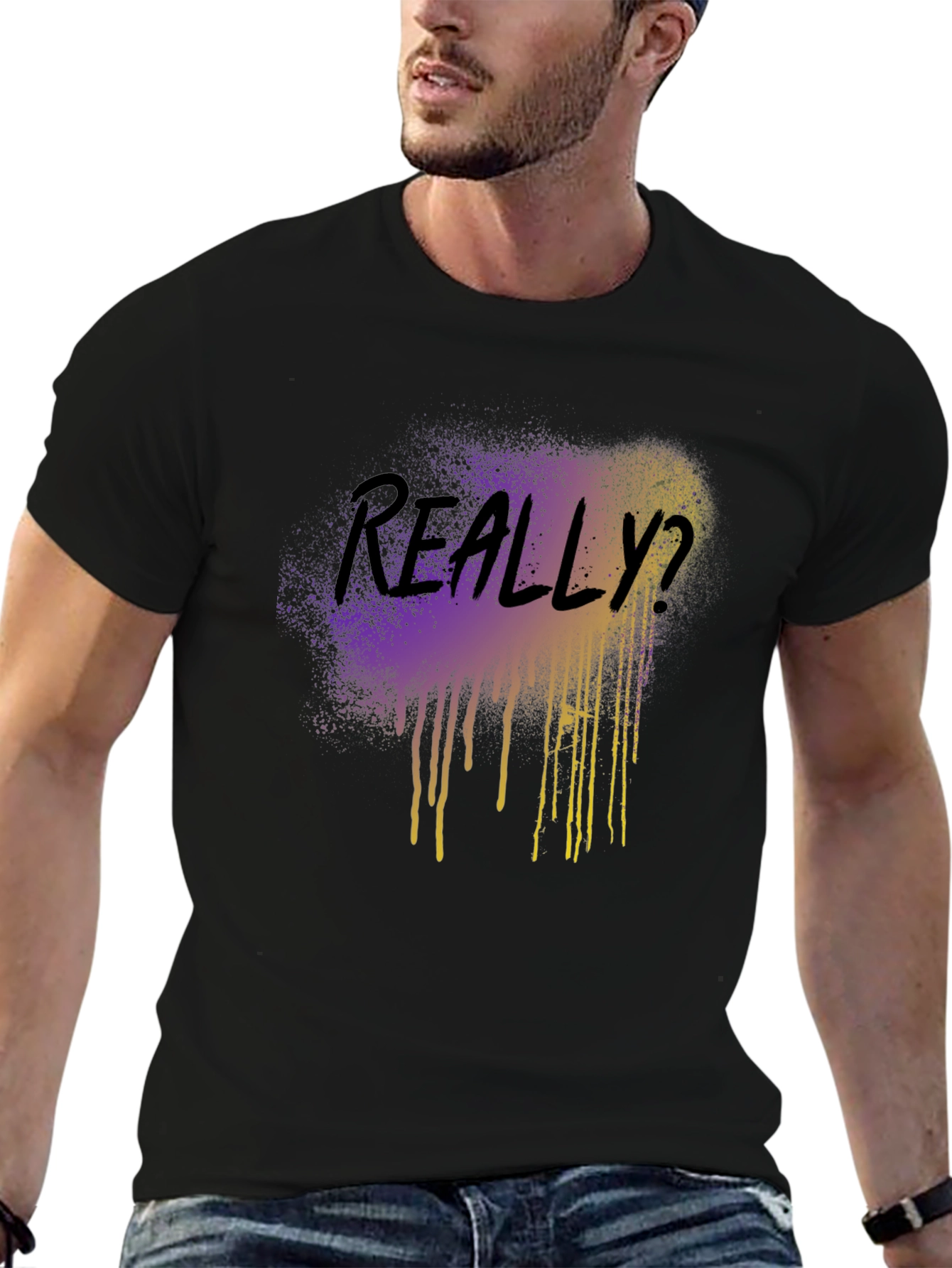Really? Graphic Tee - Trendy Streetwear T-Shirt
