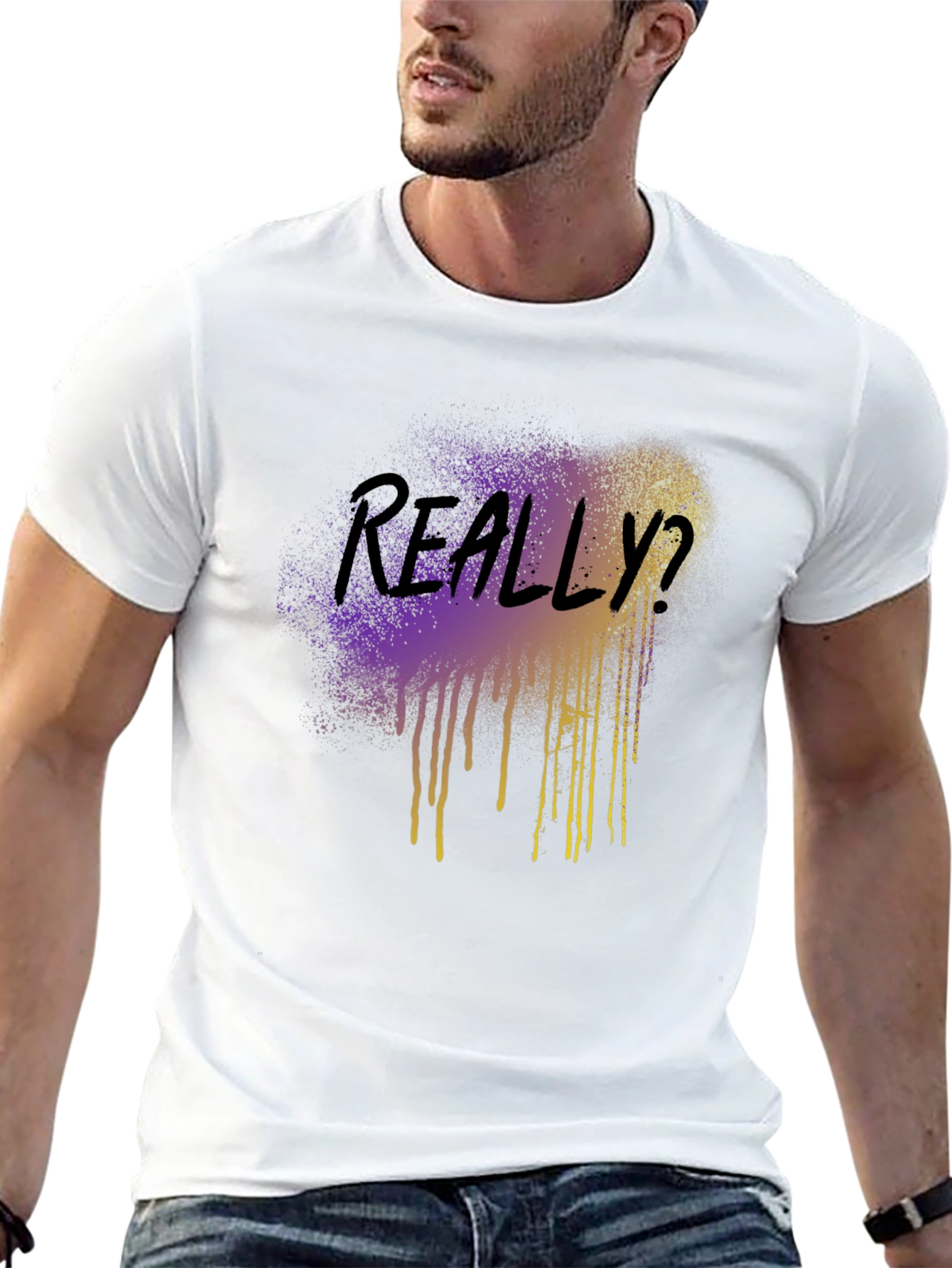 Really? Graphic Tee - Trendy Streetwear T-Shirt