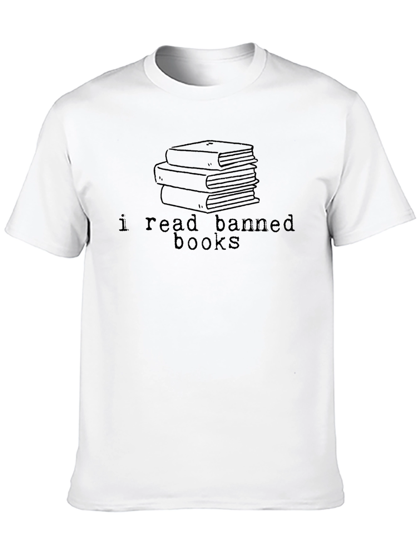I Read Banned Books T-Shirt - Black