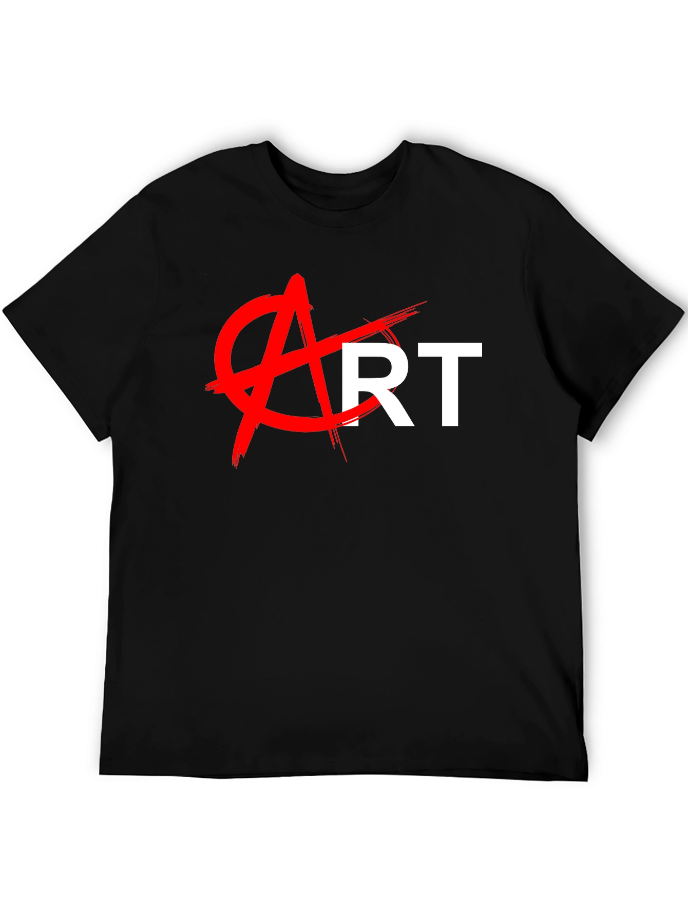 Anti-Art Graphic Tee - Bold Statement T-Shirt