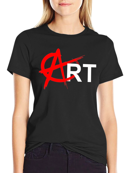 Anti-Art Graphic Tee - Bold Statement T-Shirt