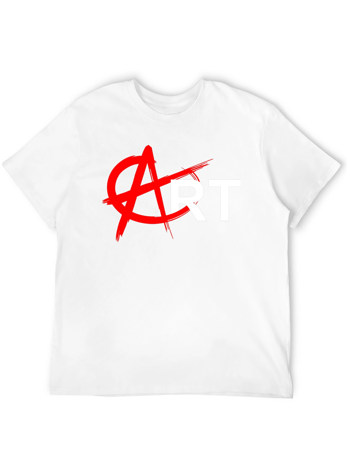Anti-Art Graphic Tee - Bold Statement T-Shirt