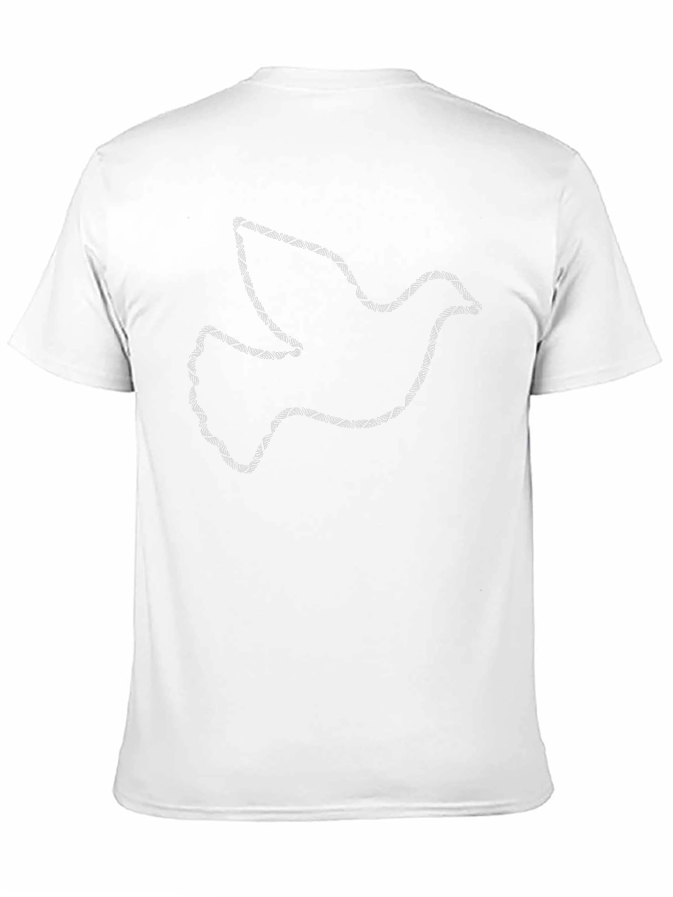 Dove Barbed Wire Graphic Tee - Black