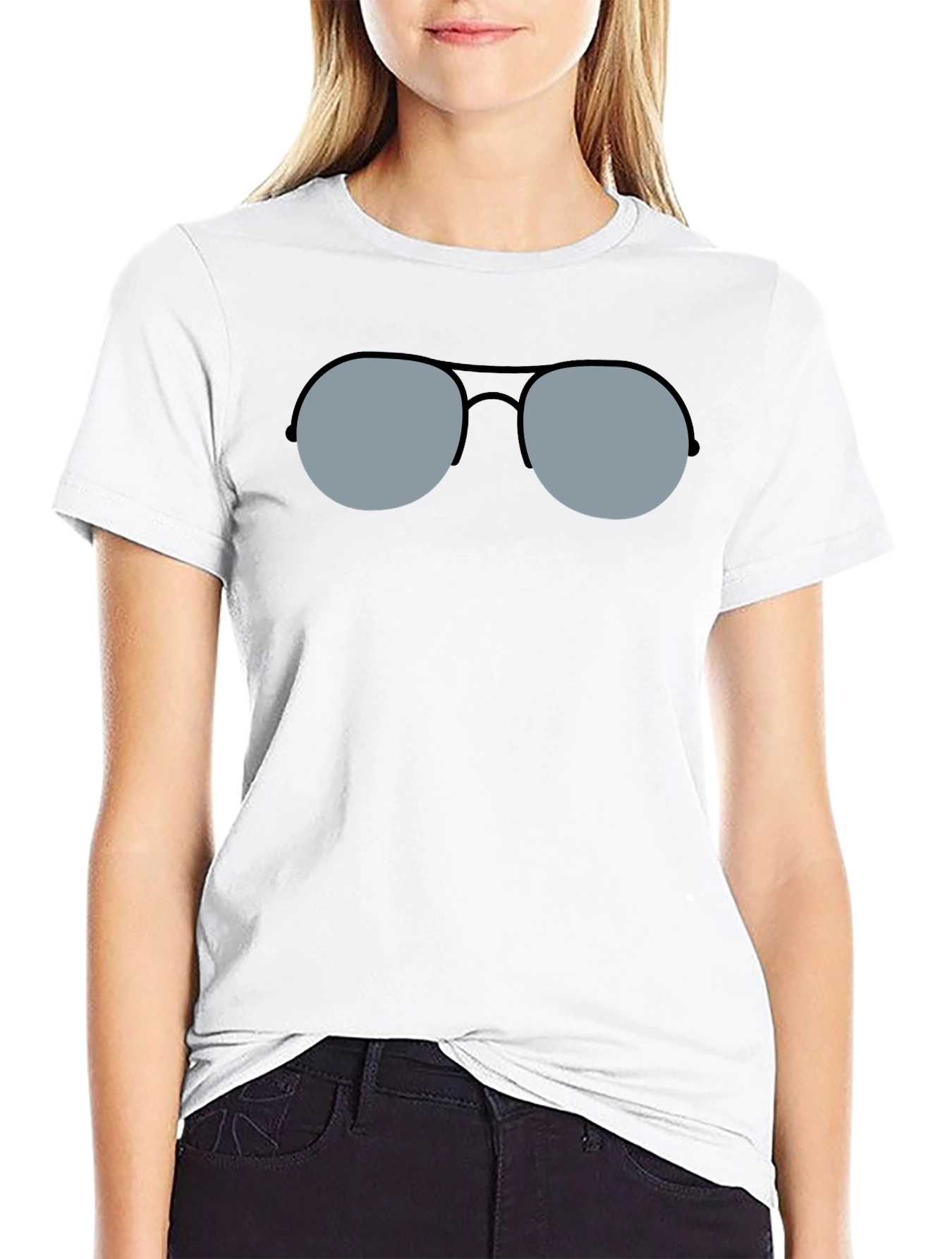 Cool Shades Graphic Tee - Classic Style