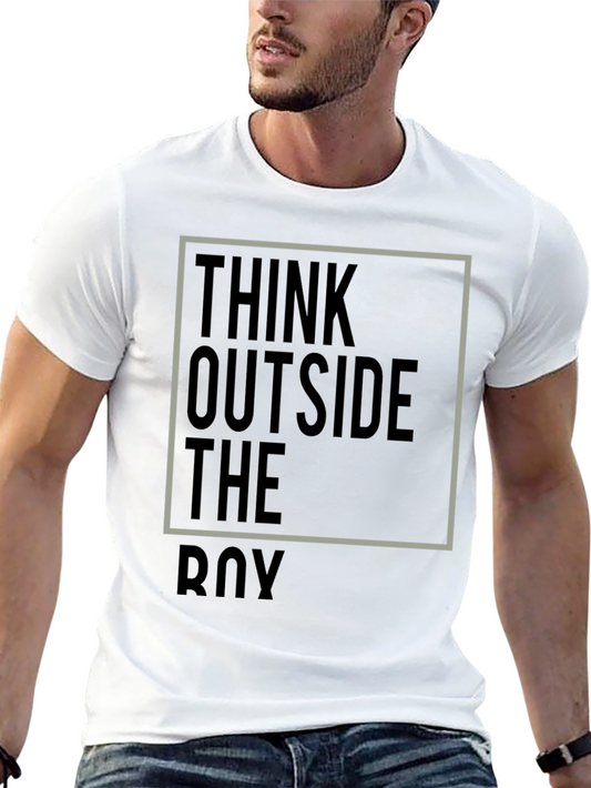 Think Outside the Box Graphic Tee