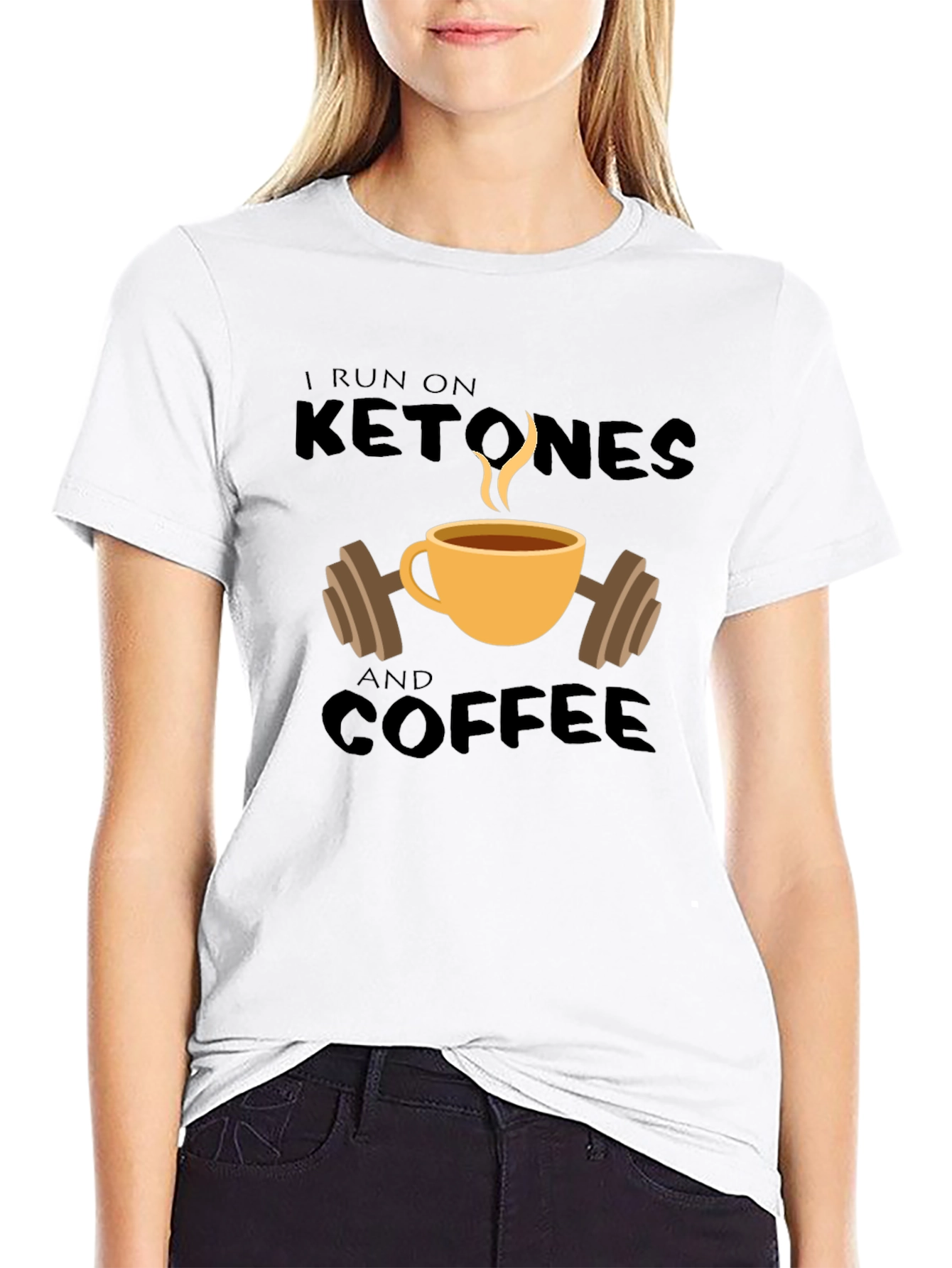 Ketones and Coffee T-Shirt - Workout Motivation