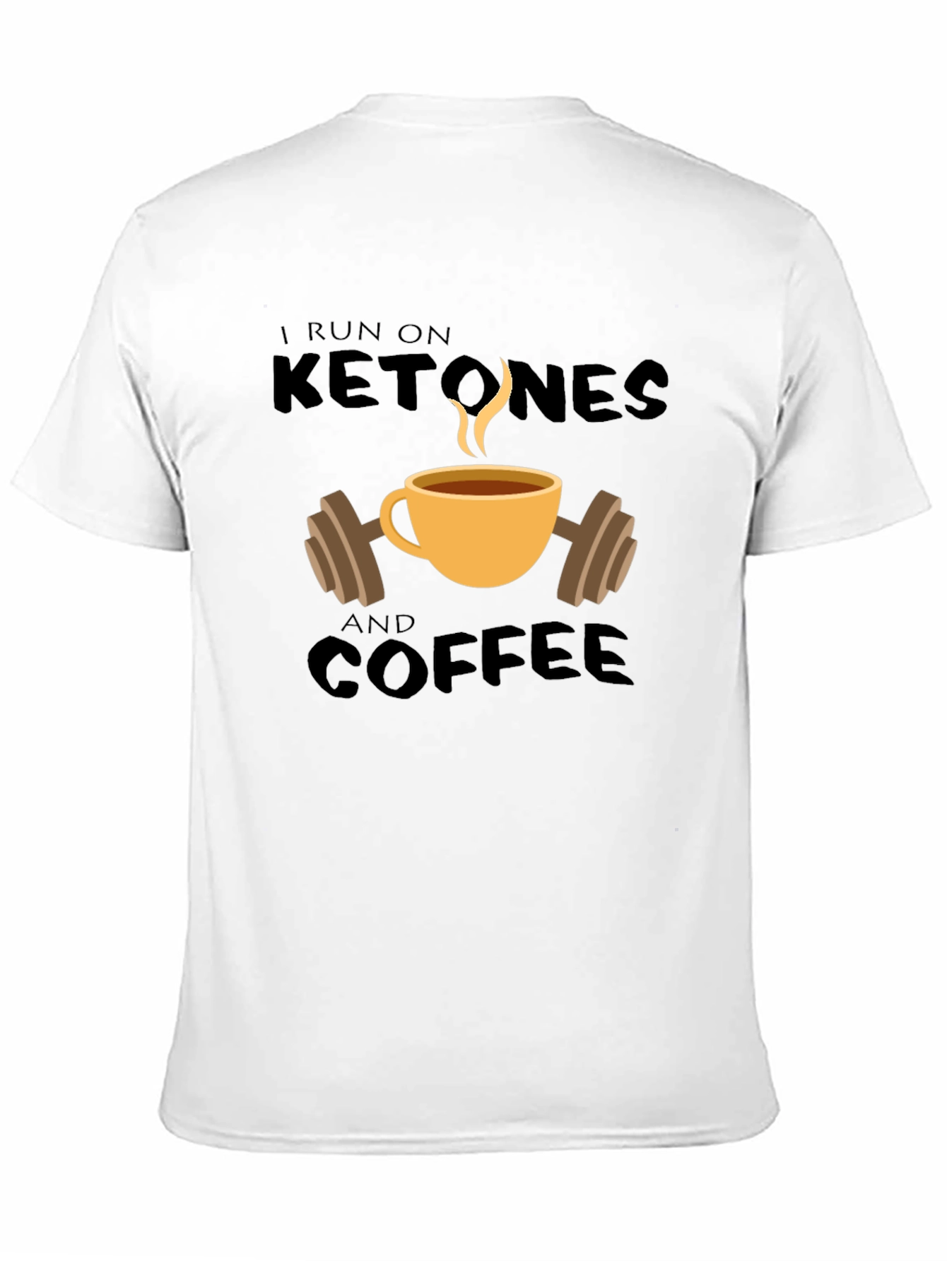 Ketones and Coffee T-Shirt - Workout Motivation