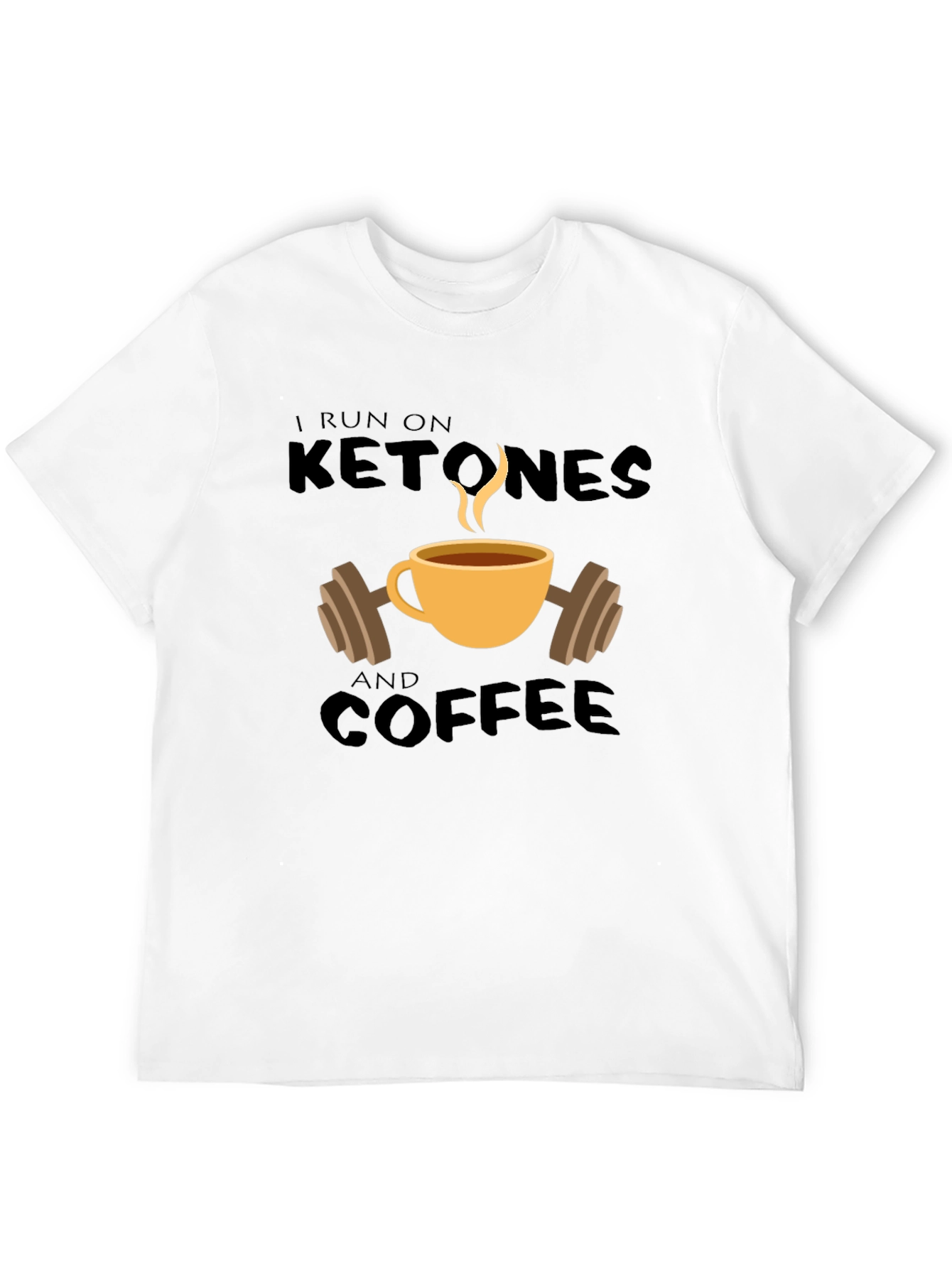 Ketones and Coffee T-Shirt - Workout Motivation